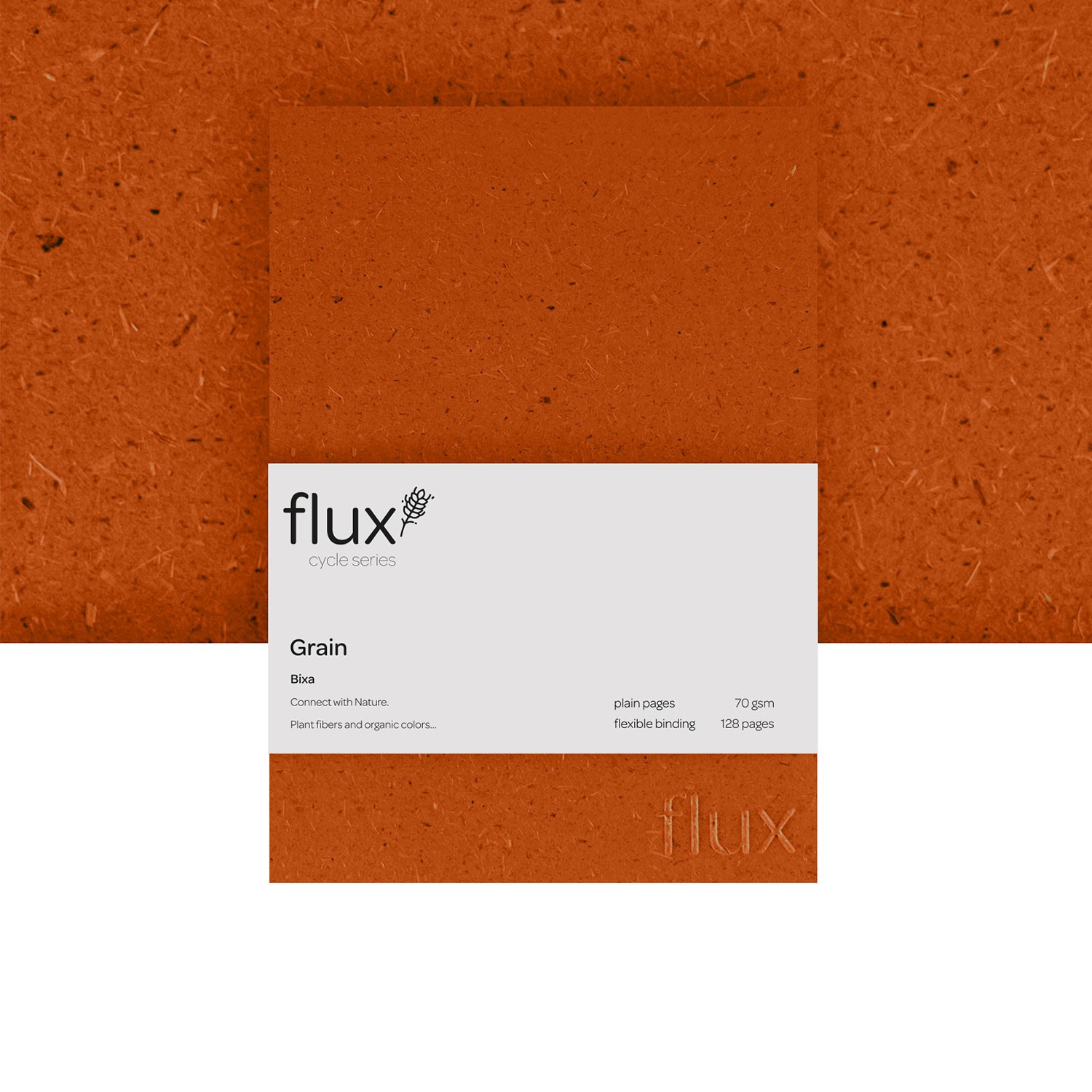 flux notebook Cycle Midi Not Defteri - Grain Bixa