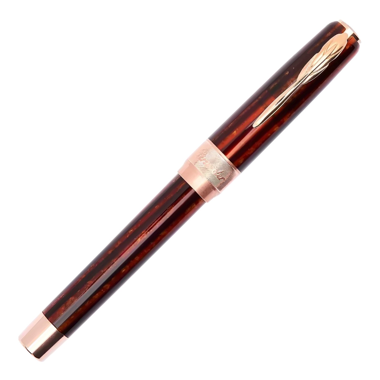 Pineider Arco Oak Rose Gold Dolma Kalem