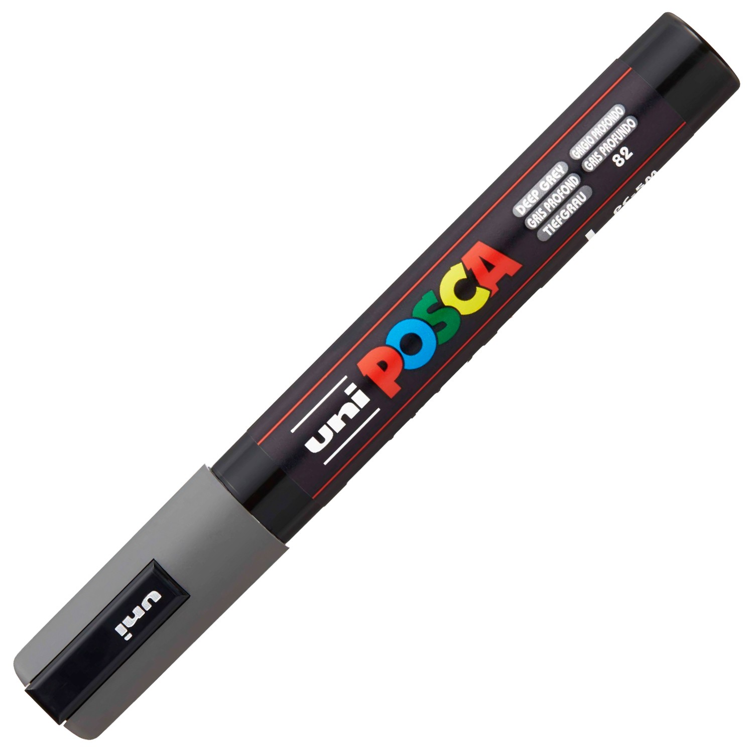 Uni Posca 5M Markör Kalem - Derin Gri