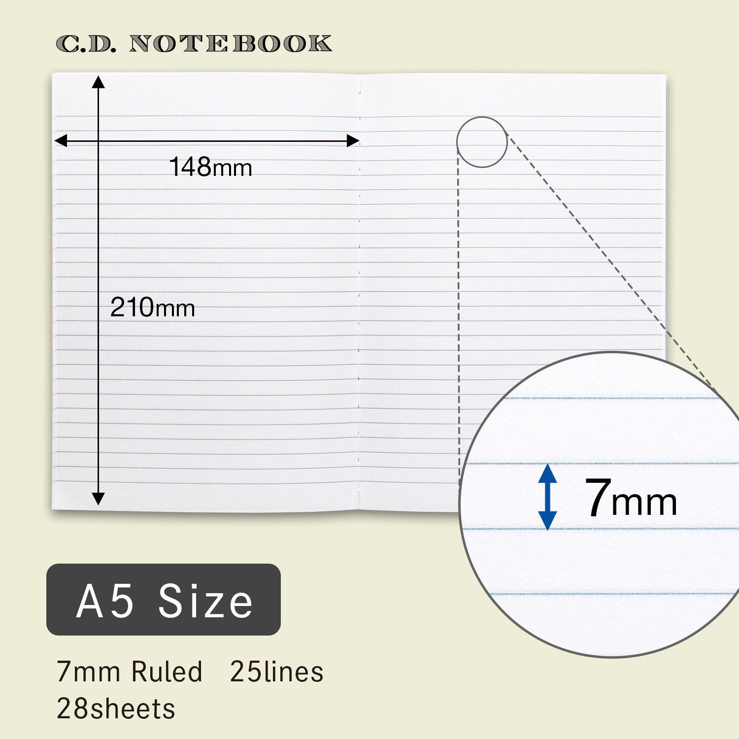 Apica CD-11 A5 Çizgili Defter
