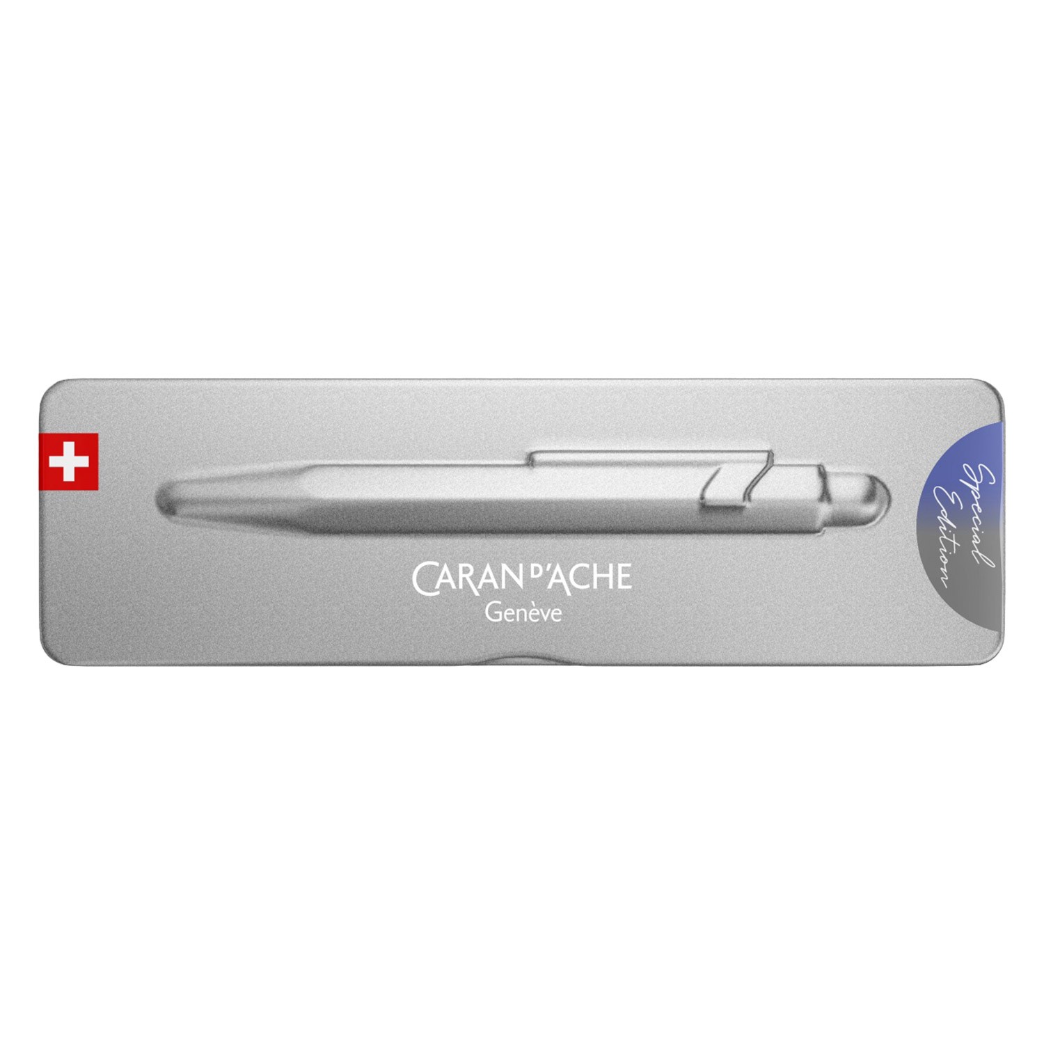 Caran d'Ache 849 Claim Your Style 5 Special Edition Tükenmez Kalem - Stormy Blue