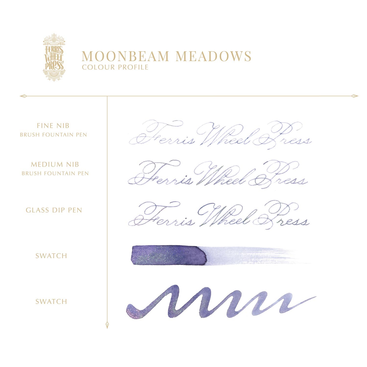 Ferris Wheel Press Moonbeam Meadows Şişe Mürekkep - 20 ml
