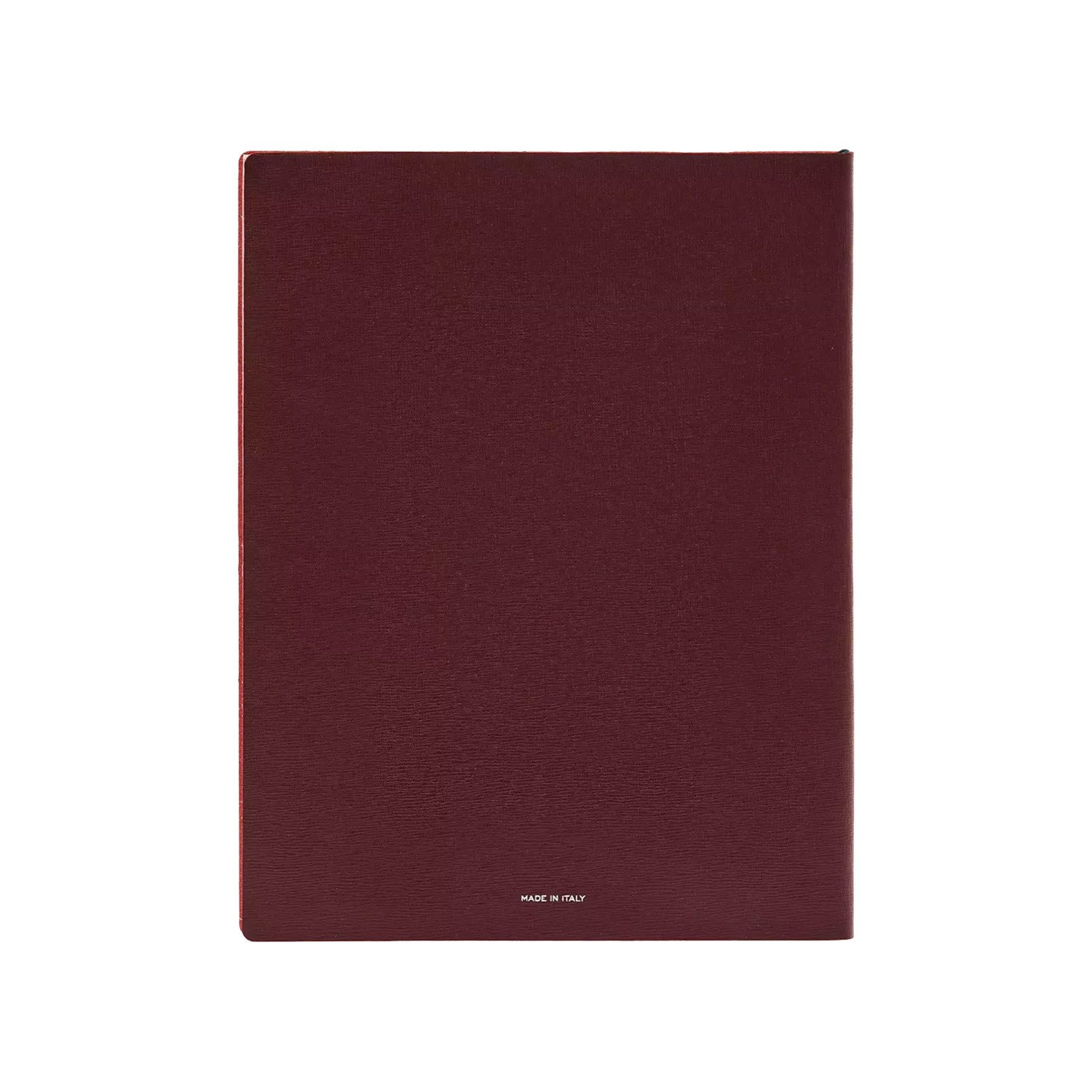 Pineider Milano 14.5 x 21 cm Defter - Wine Red