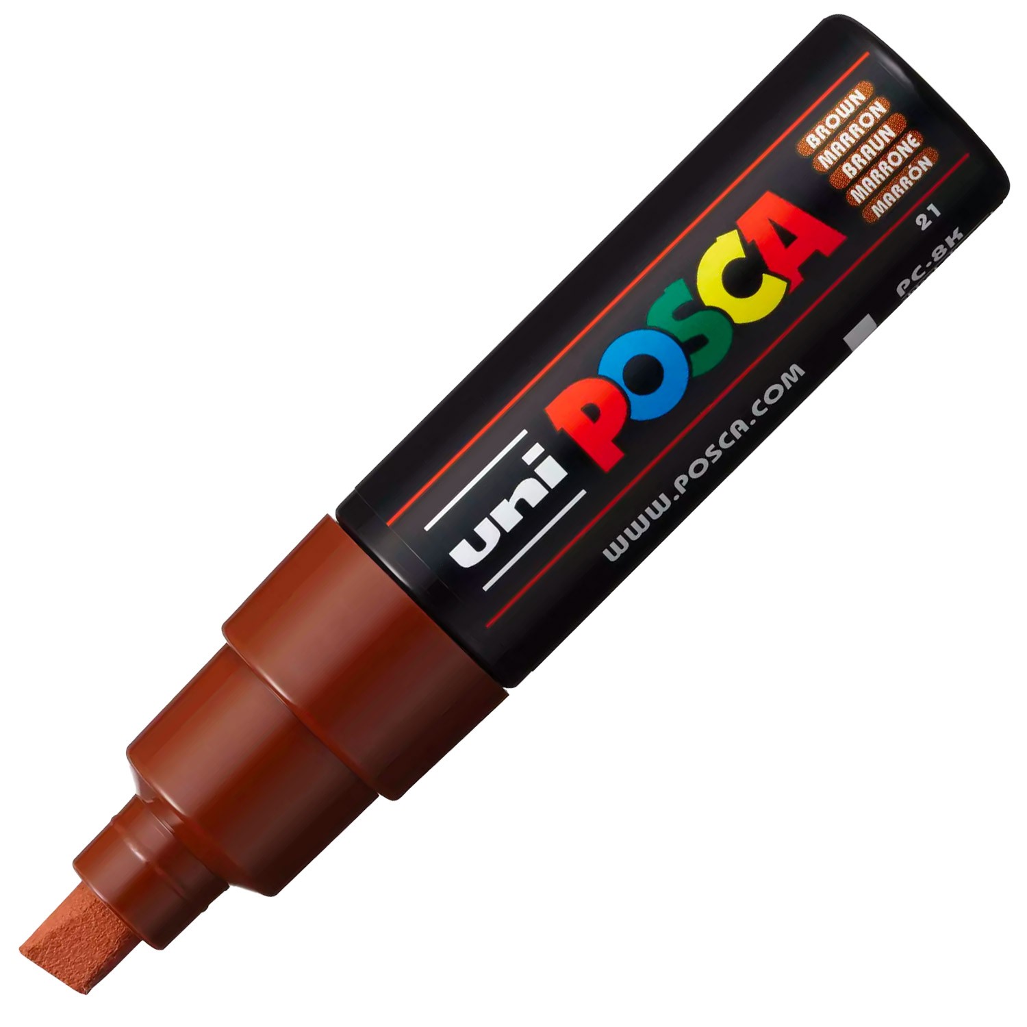 Uni Posca 8K Markör Kalem - Kahverengi