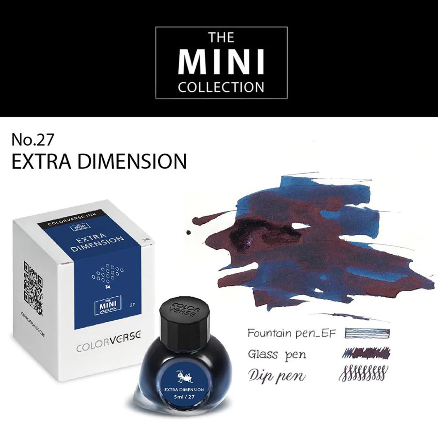 Colorverse The Mini Collection No. 27 Extra Dimension Şişe Mürekkep - 5 ml