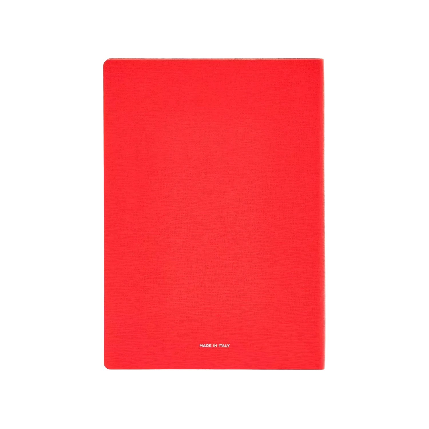 Pineider Milano 14.5 x 21 cm Defter - Rosso Fuego