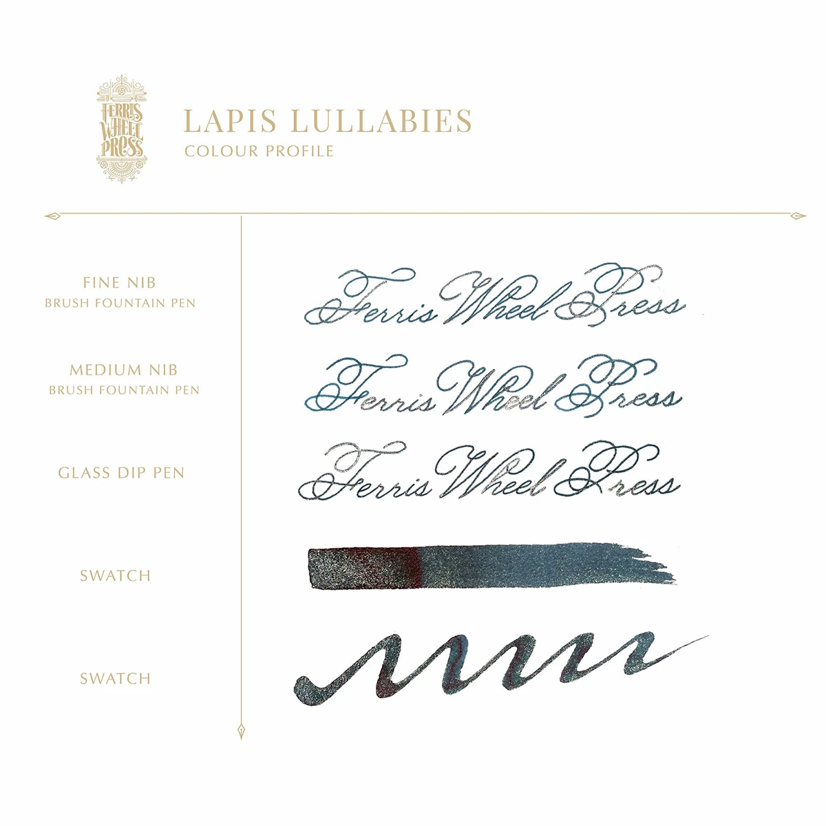 Ferris Wheel Press Lapis Lullabies Şişe Mürekkep - 20 ml