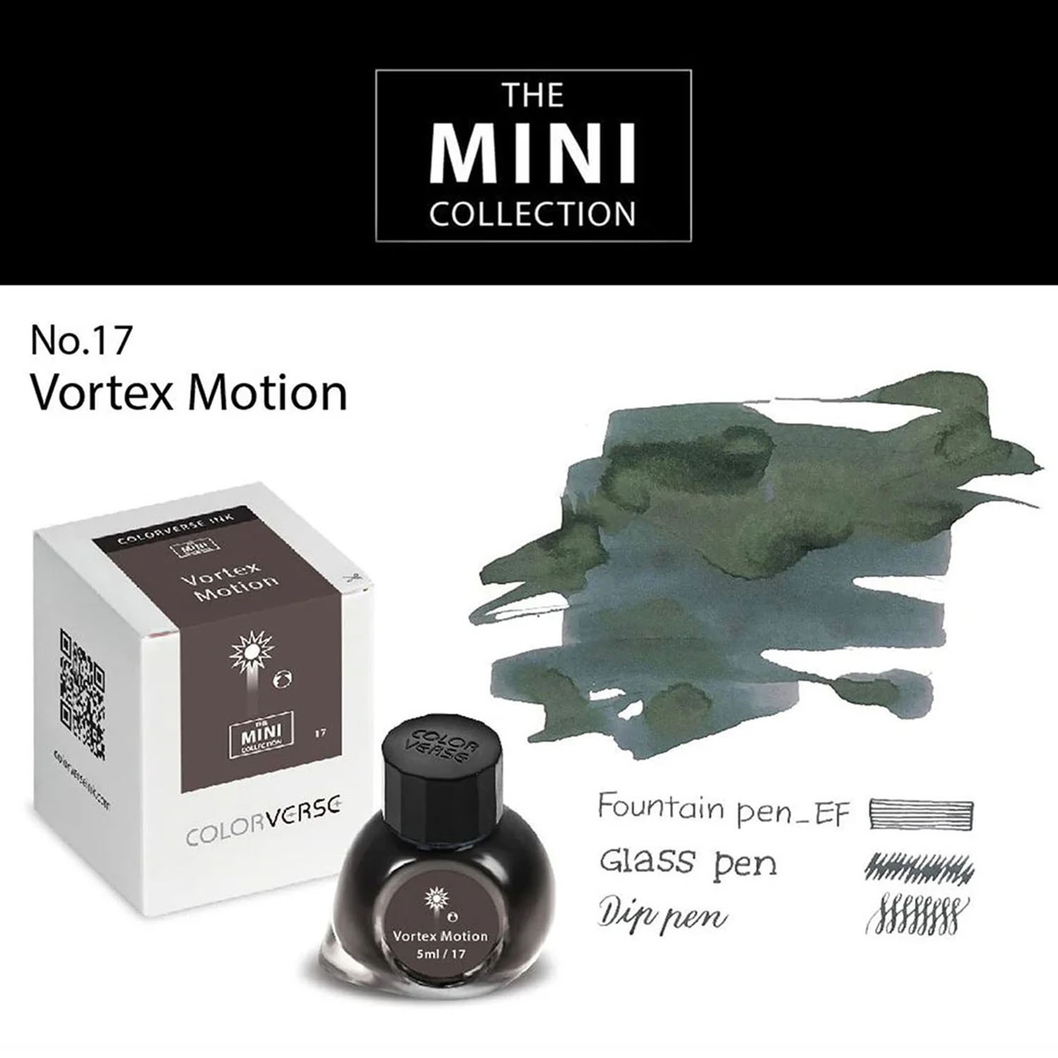 Colorverse The Mini Collection No. 17 Vortex Motion Şişe Mürekkep - 5 ml