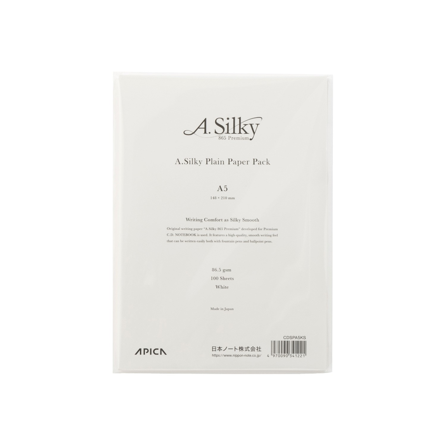 Apica A. Silky Kağıt 100lü Paket - A5