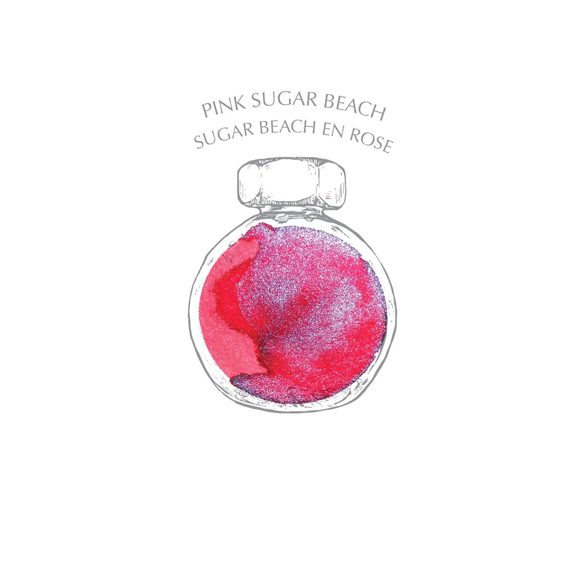 Ferris Wheel Press Pink Sugar Beach Şişe Mürekkep - 38 ml