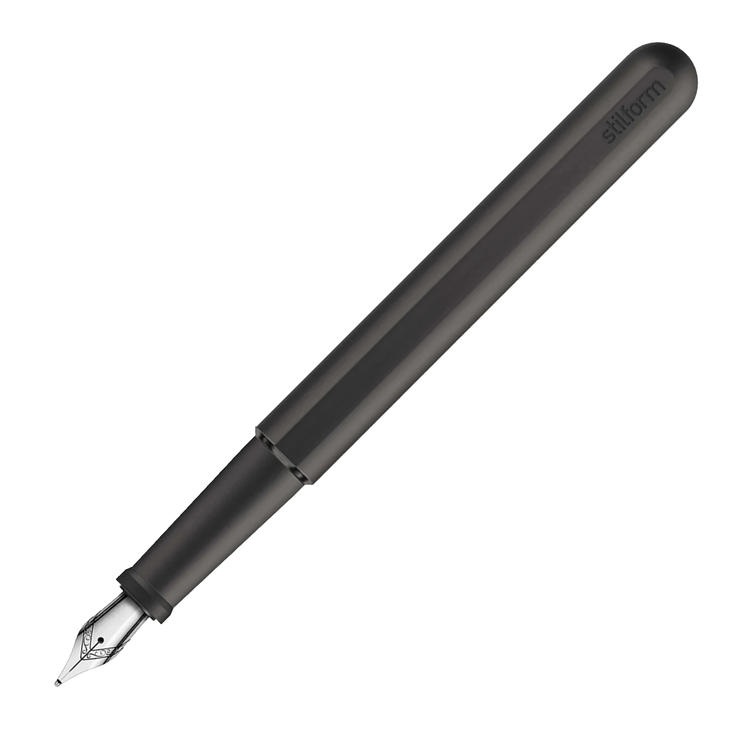 Stilform Titanium INK Fountain Pen Titanium Black DLC | Stilform