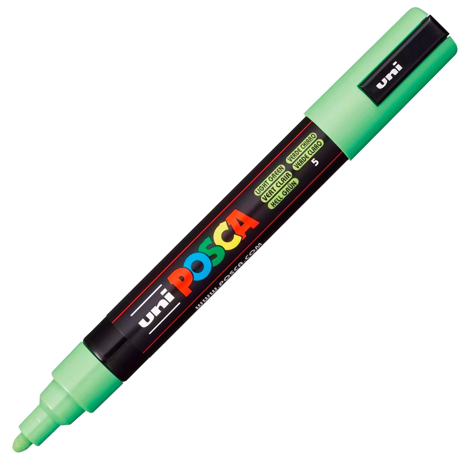 Uni Posca 5M Markör Kalem - Açık Yeşil