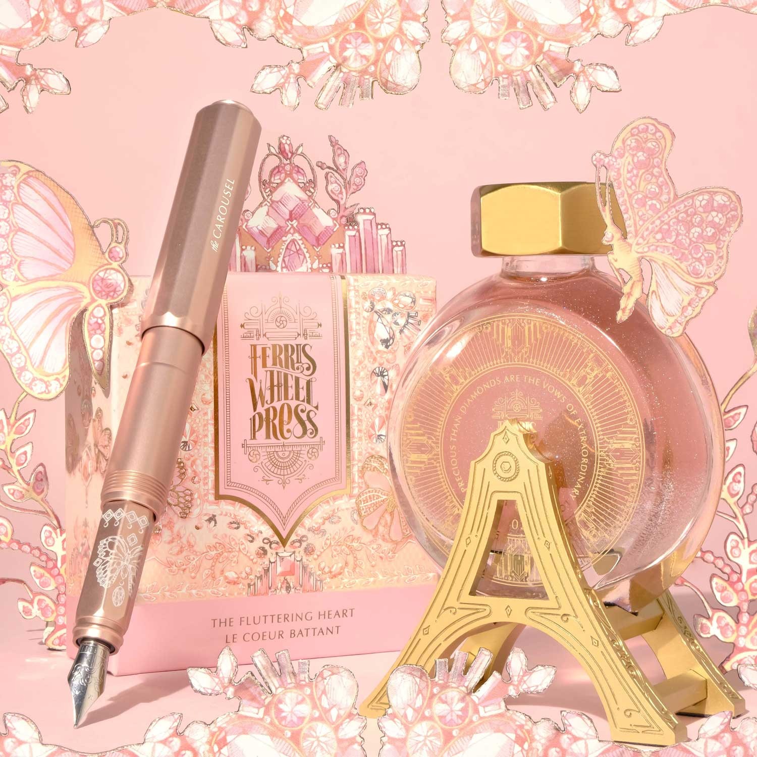 Ferris Wheel Press Fluttering Heart Limited Edition 2023 Şişe Mürekkep - 38 ml