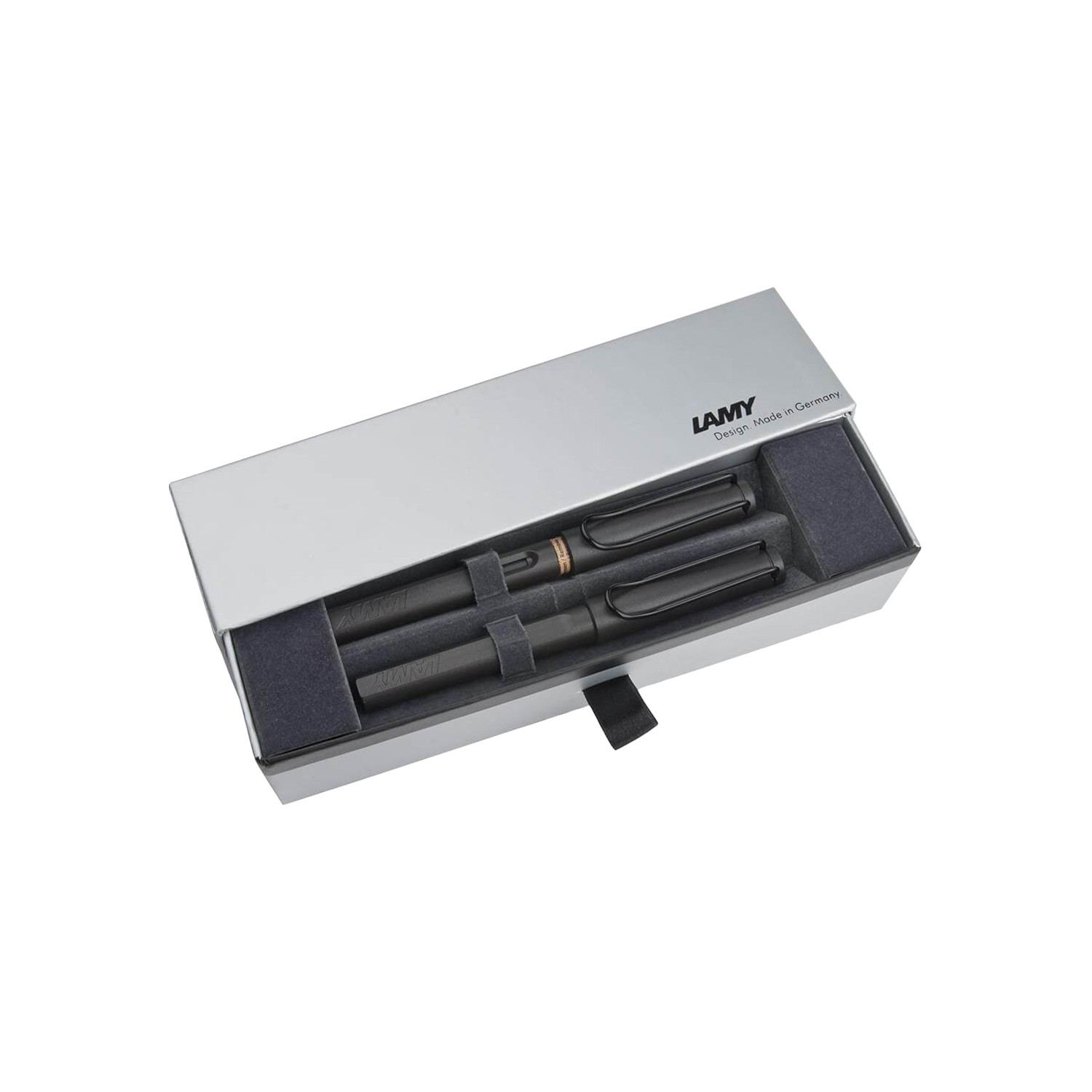 LAMY Safari 2'li Kalem Seti - Mat Siyah