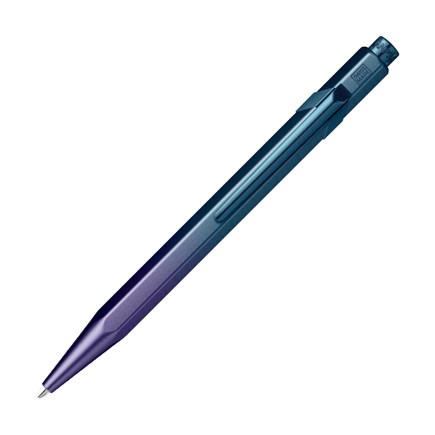 Caran d'Ache 849 Claim Your Style 5 Special Edition Tükenmez Kalem - Purple Ocean