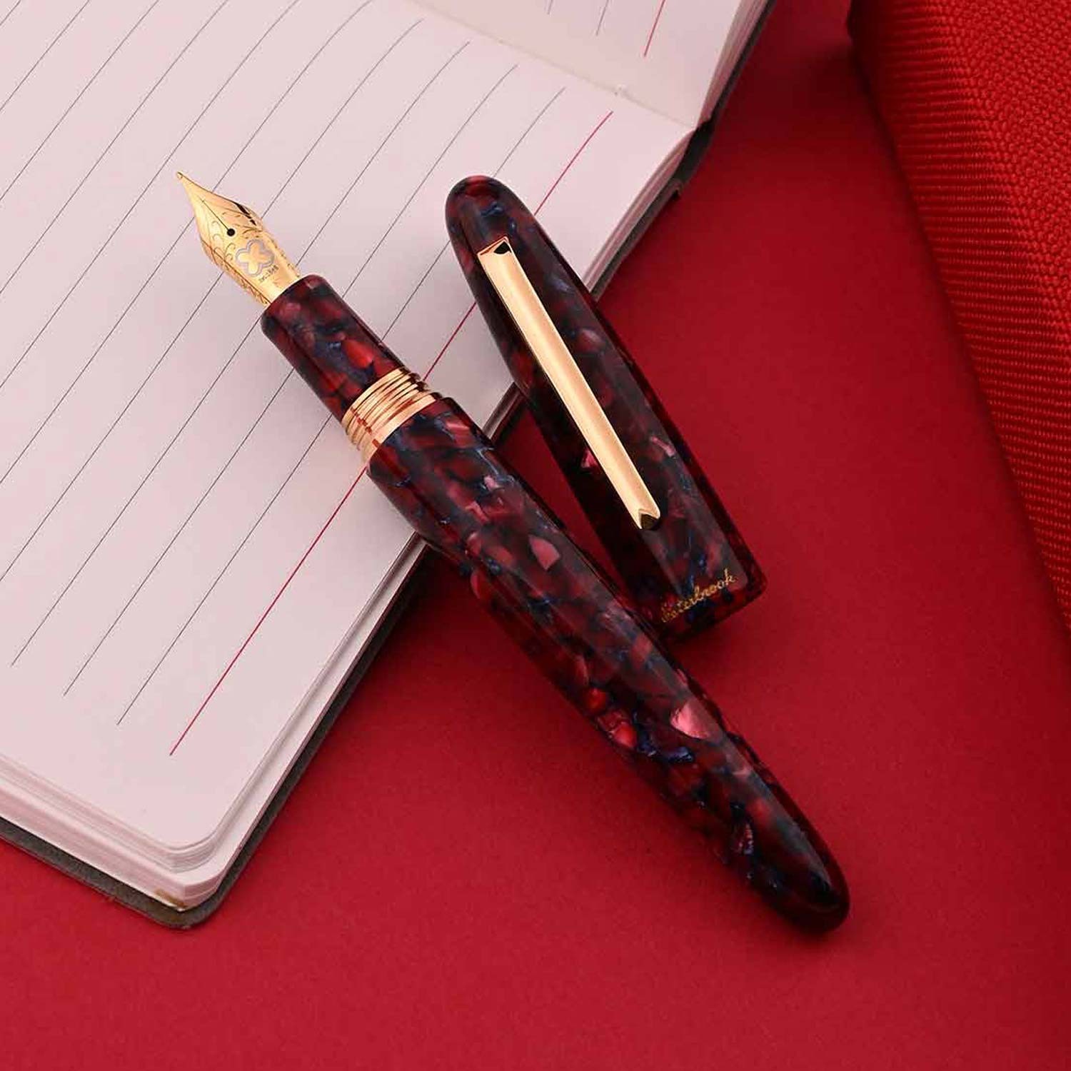 Esterbrook Estie Scarlet Gold Oversize Dolma Kalem