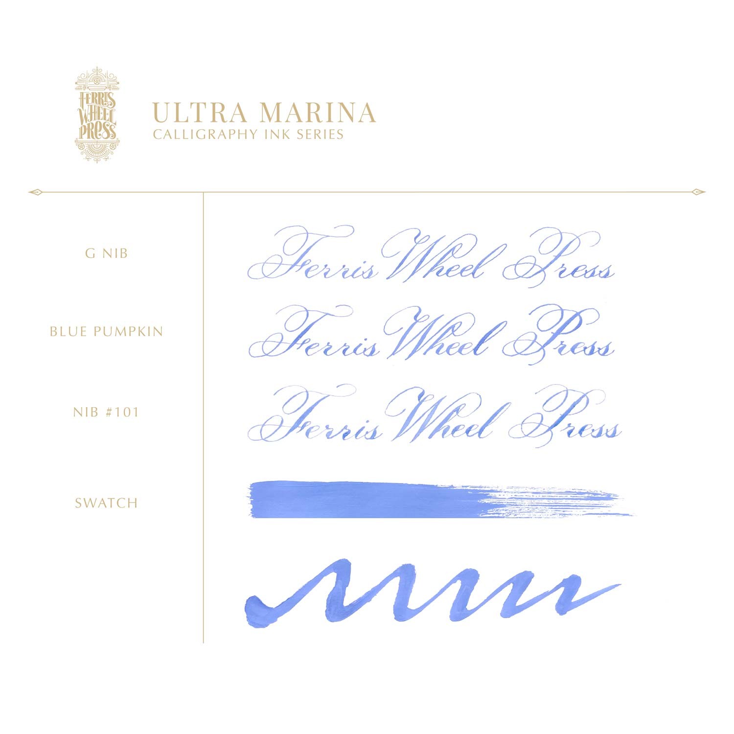 Ferris Wheel Press Ultra Marina Şişe Mürekkep - 28 ml