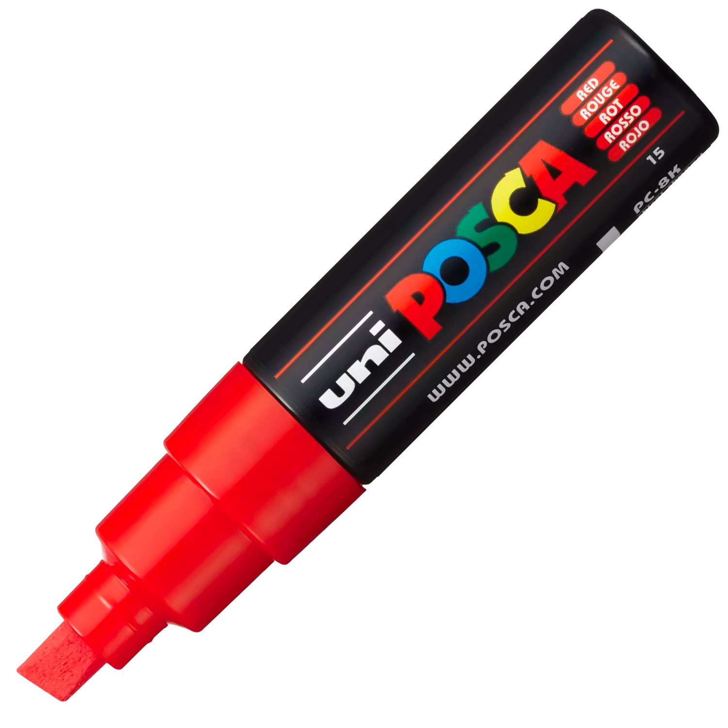 Uni Posca 8K Markör Kalem - Kırmızı