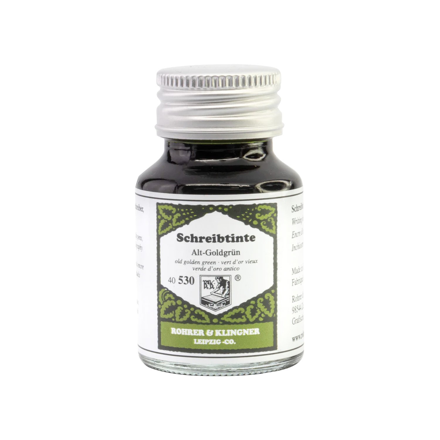 Rohrer & Klingner Alt-Goldgrün Şişe Mürekkep - 50 ml