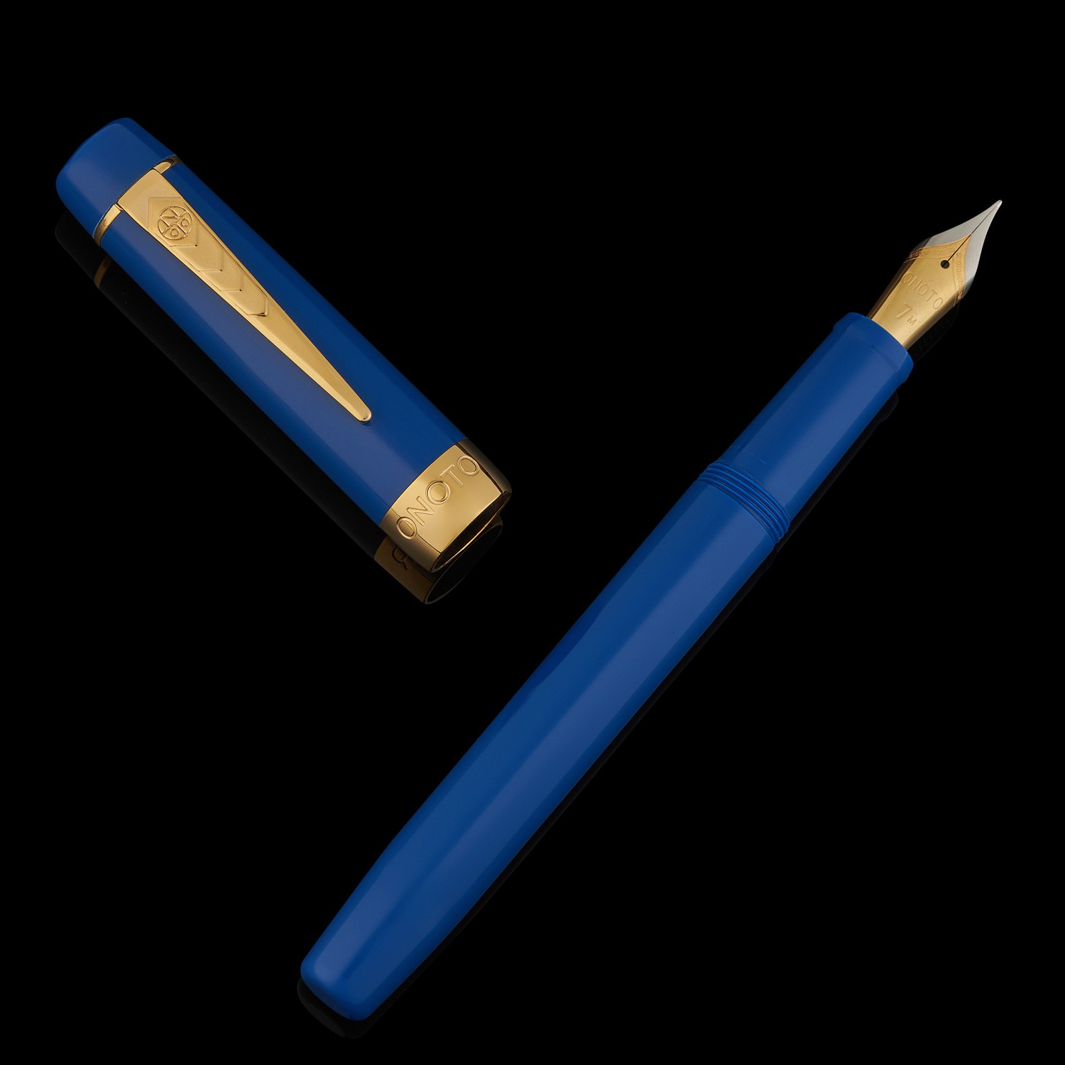 Onoto Scholar Gold Dolma Kalem - Royal Blue