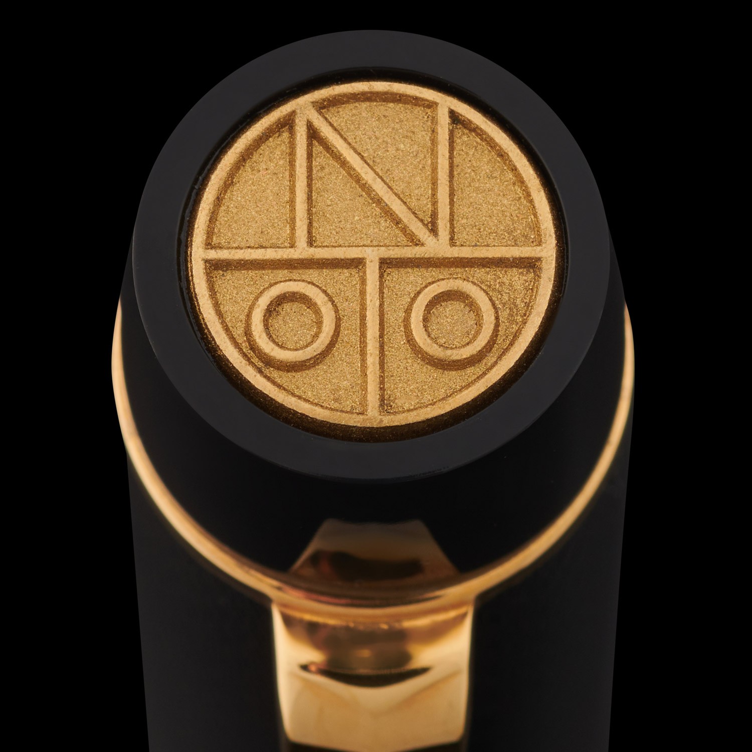 Onoto Magna Ebonite Black Gold Dolma Kalem