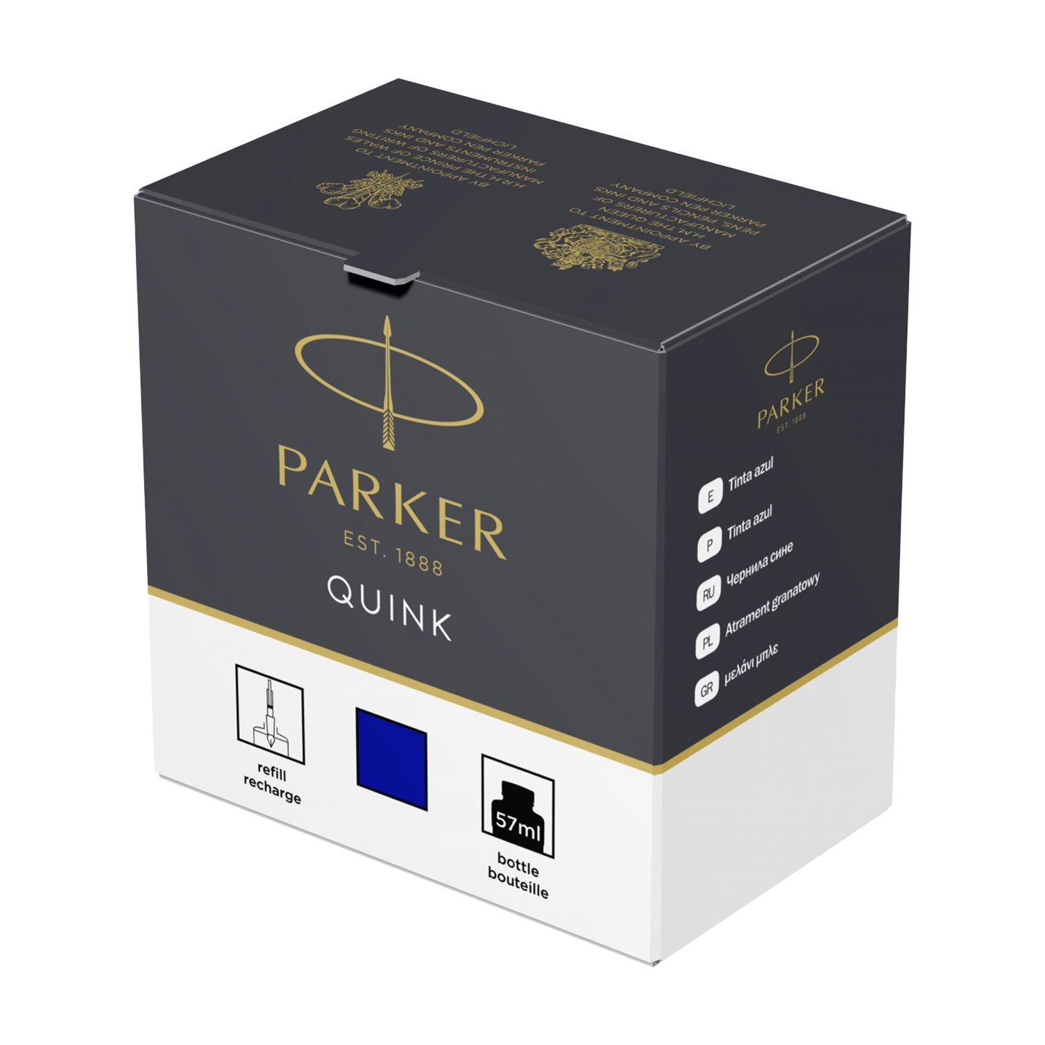 Parker Quink Mavi Şişe Mürekkep - 57 ml