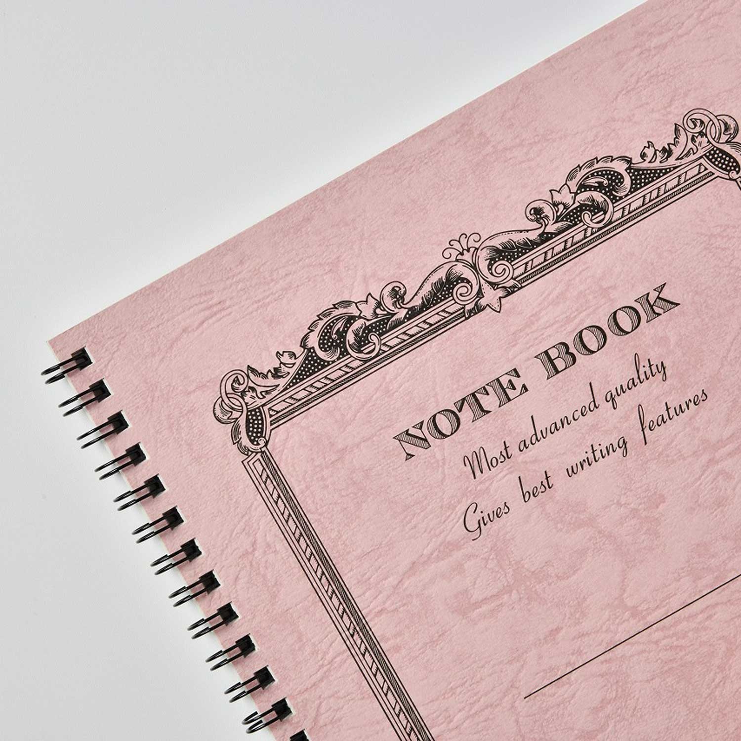 Apica CD Twin Ring Çizgili Defter - Peach