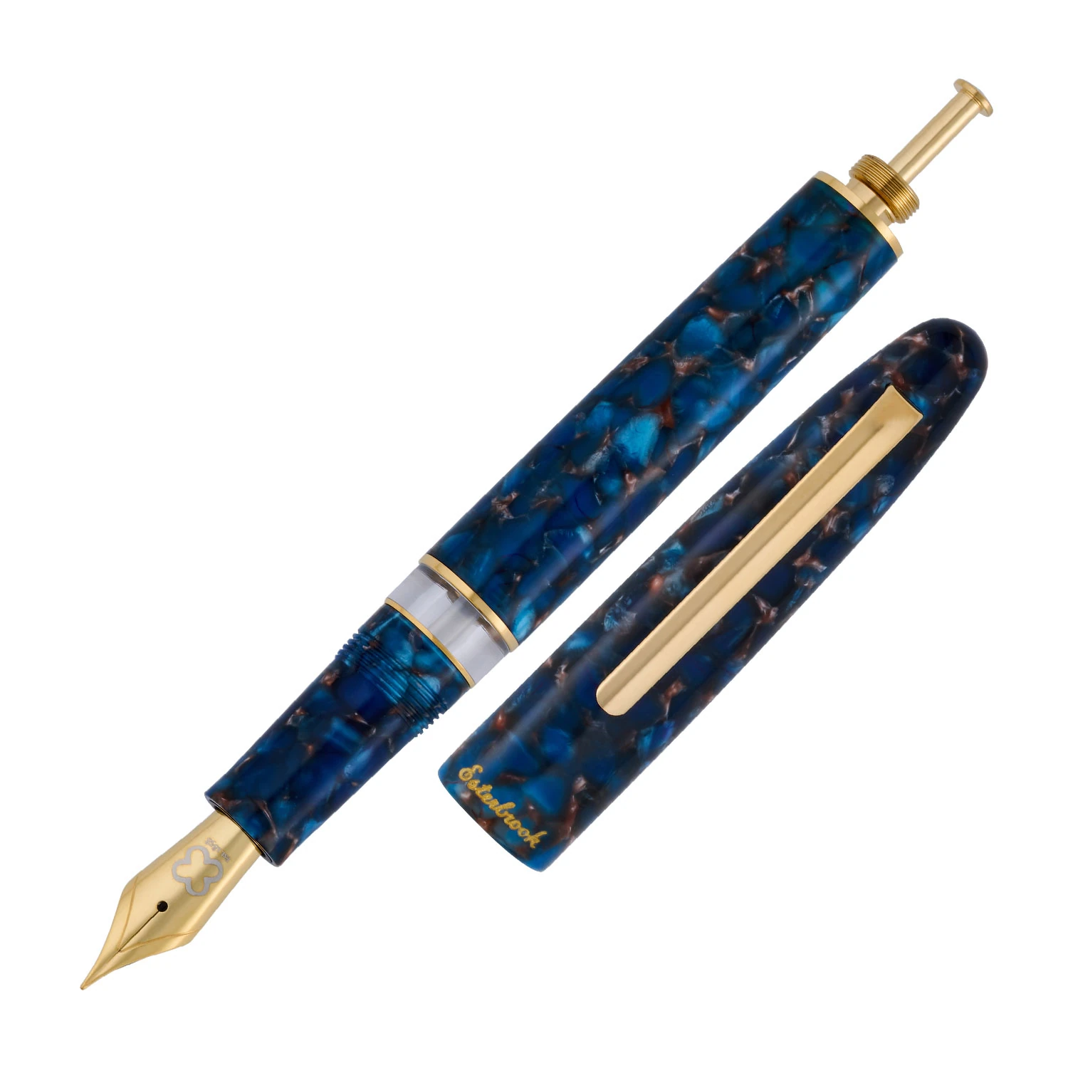 Esterbrook Estie Nouveau Bleu Gold Pistonlu Dolma Kalem
