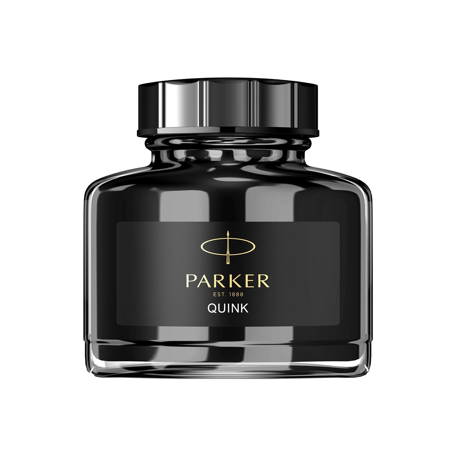 Parker Quink Siyah Şişe Mürekkep - 57 ml