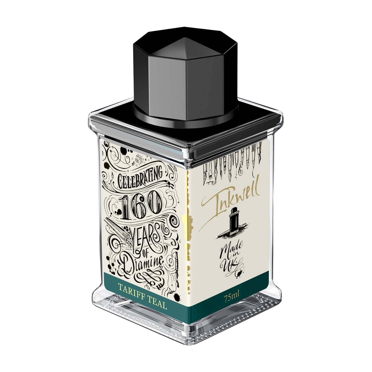 Diamine Tariff Teal 160. Yıl Şişe Mürekkep - 75 ml