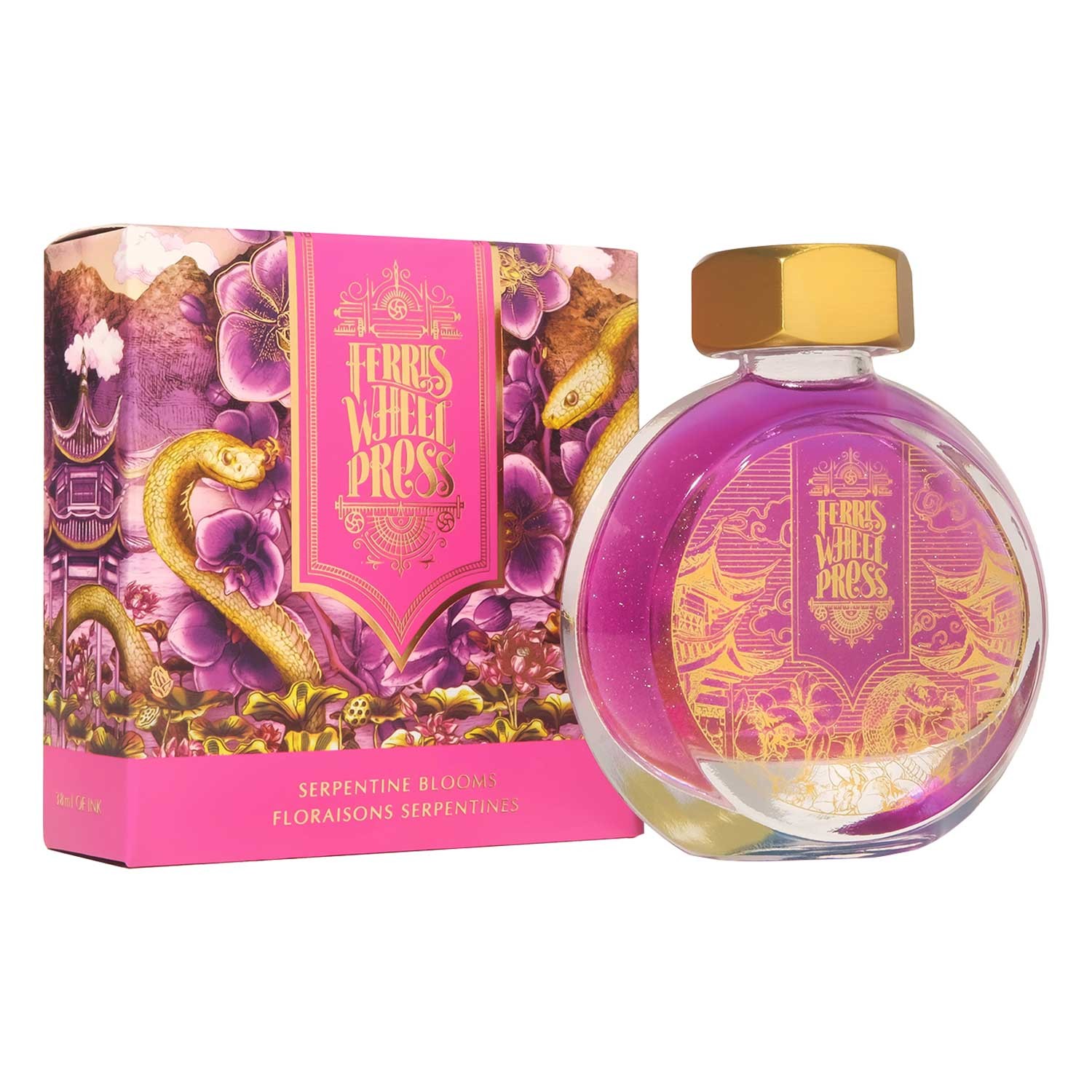 Ferris Wheel Press Serpentine Blooms Şişe Mürekkep - 38 ml