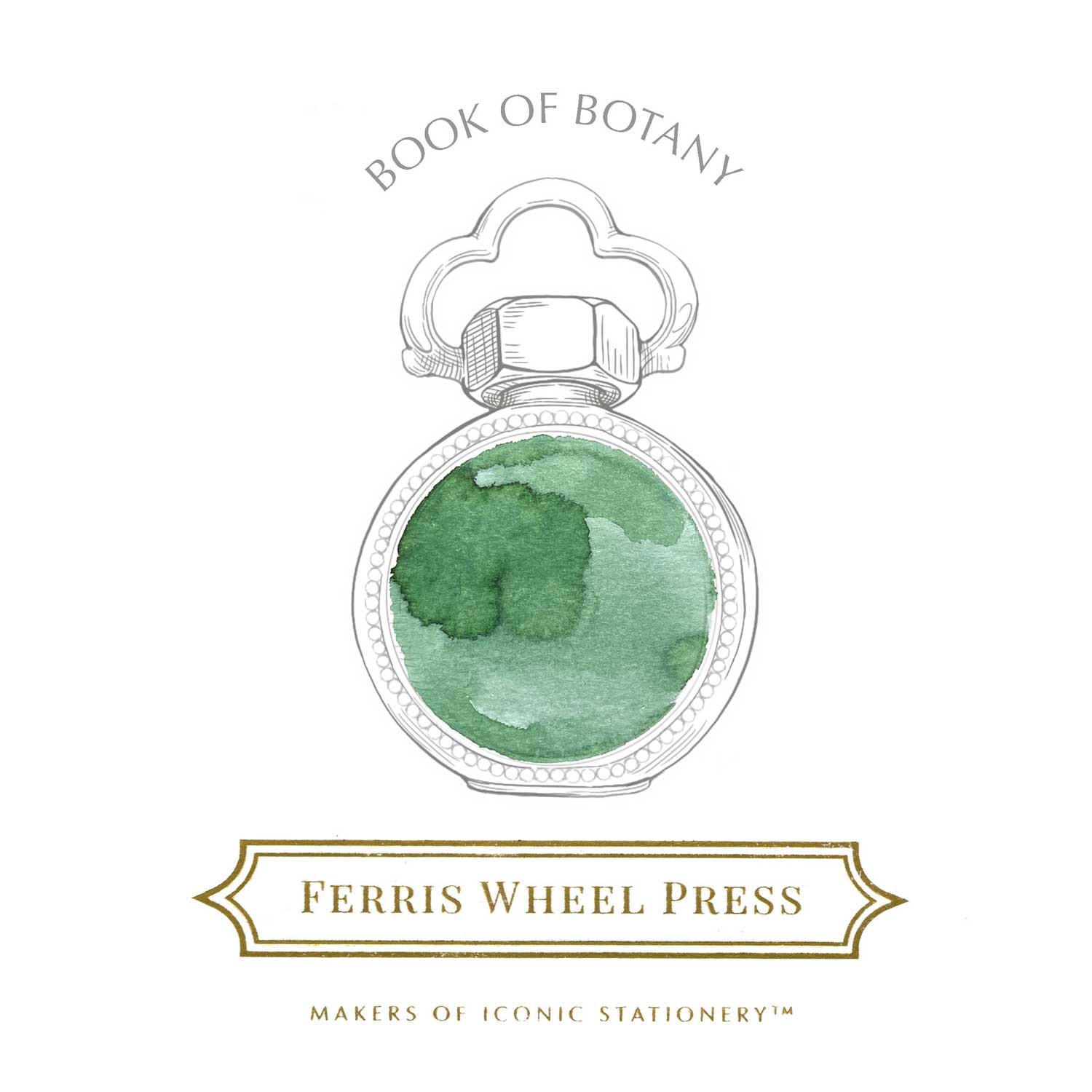 Ferris Wheel Press Book of Botany Şişe Mürekkep - 38 ml