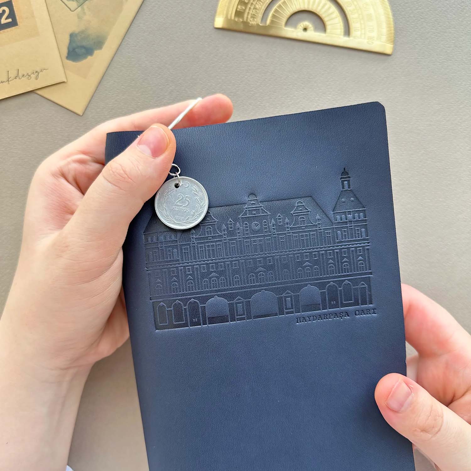 Euk Design Haydarpaşa Edition Regular Size Traveler's Notebook Cover