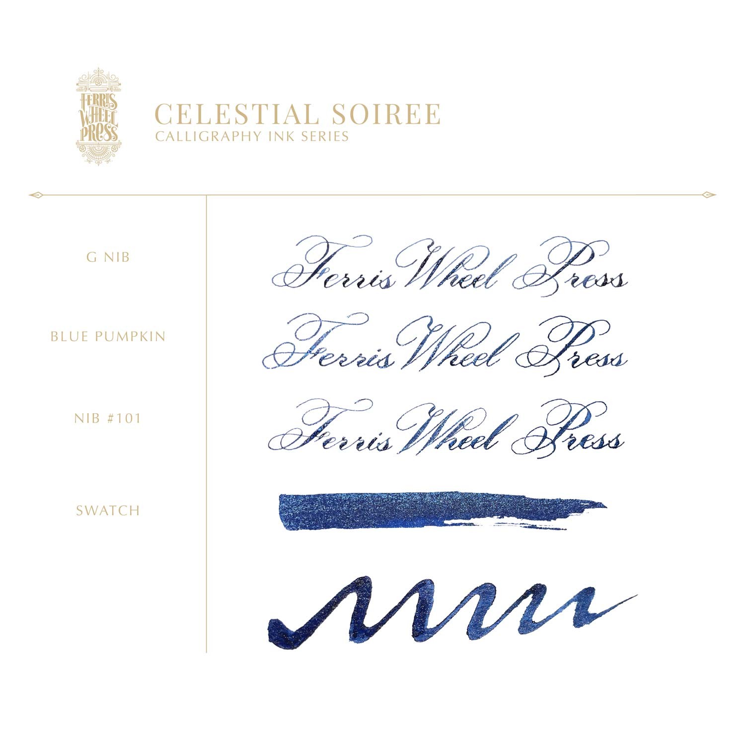 Ferris Wheel Press Celestial Soiree Şişe Mürekkep - 28 ml
