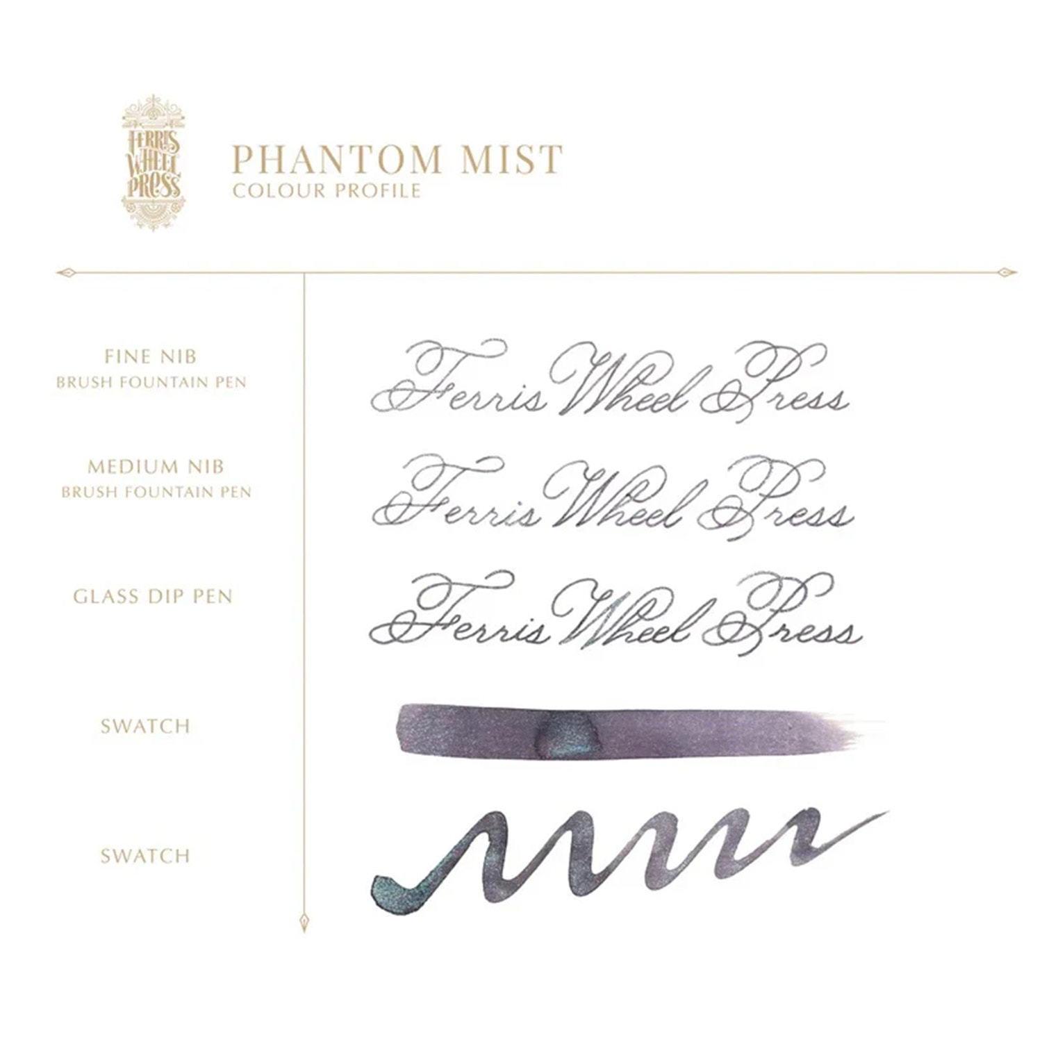 Ferris Wheel Press Phantom Mist Şişe Mürekkep - 10 ml