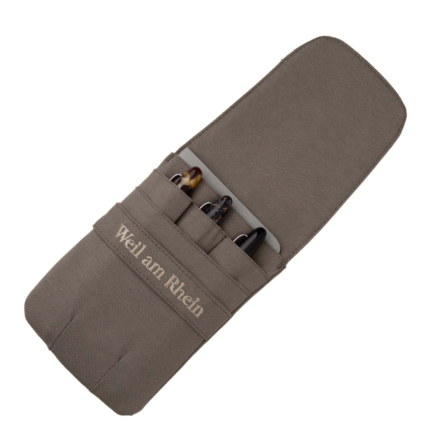 Weil am Rhein Triple Plus Serisi 3'lü Kalem Kılıfı - Taupe