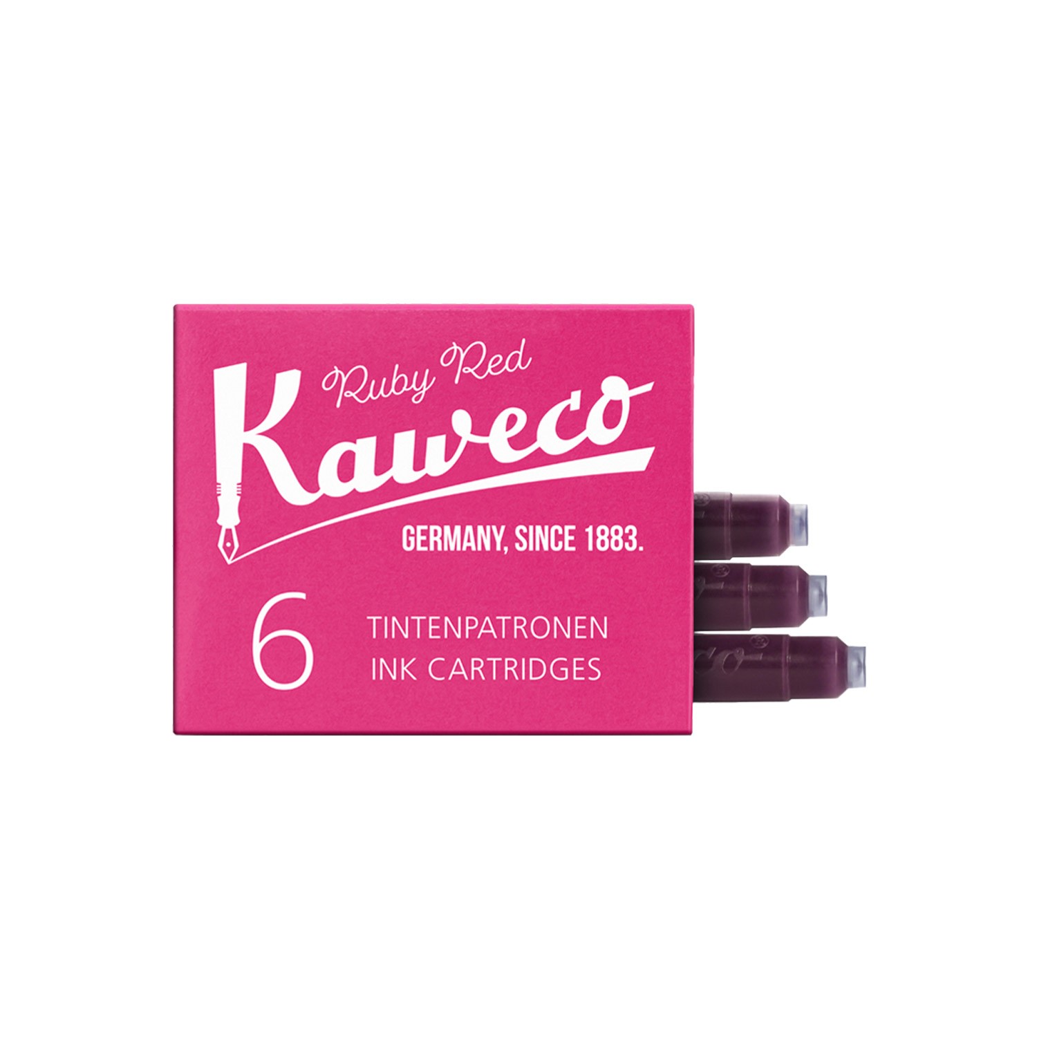Kaweco Kırmızı Mürekkep Kartuşu