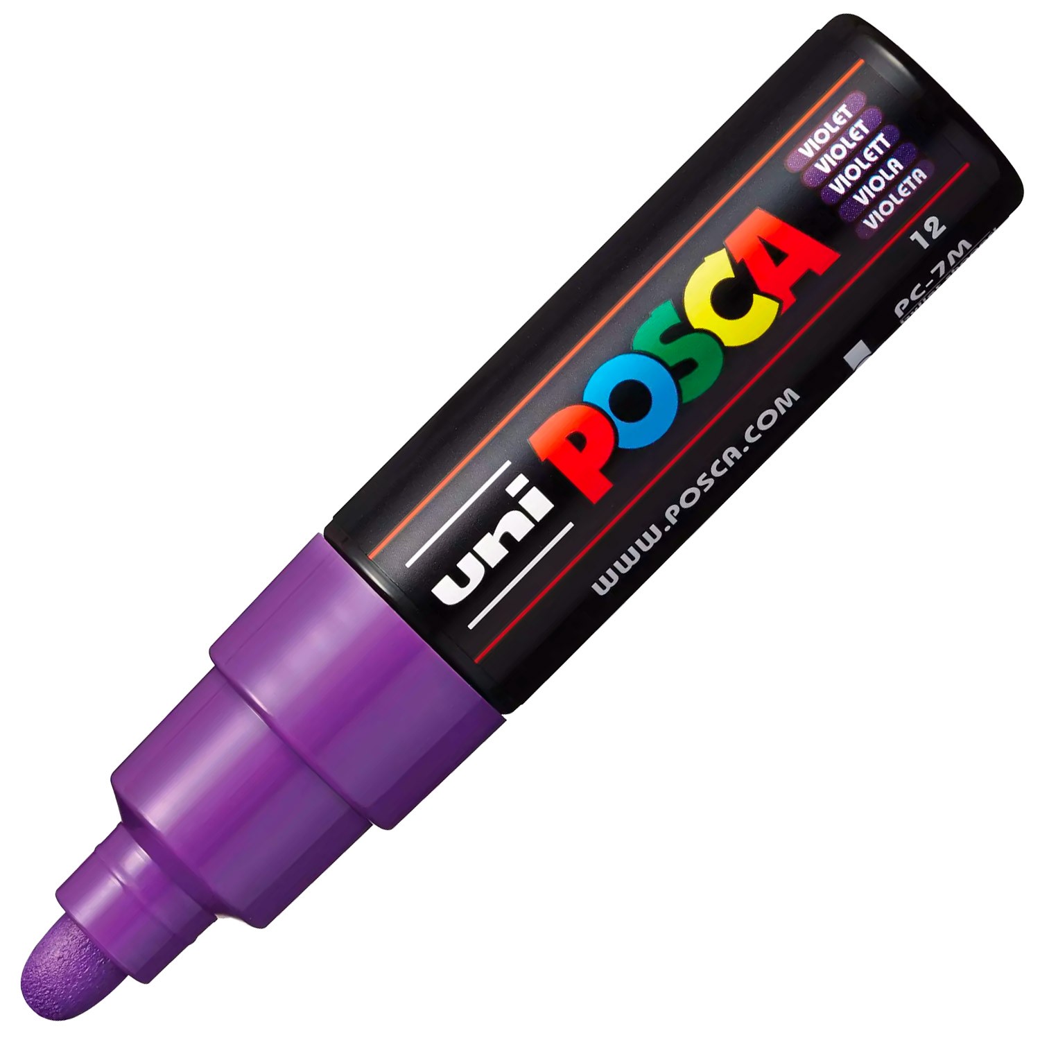 Uni Posca 7M Markör Kalem - Mor
