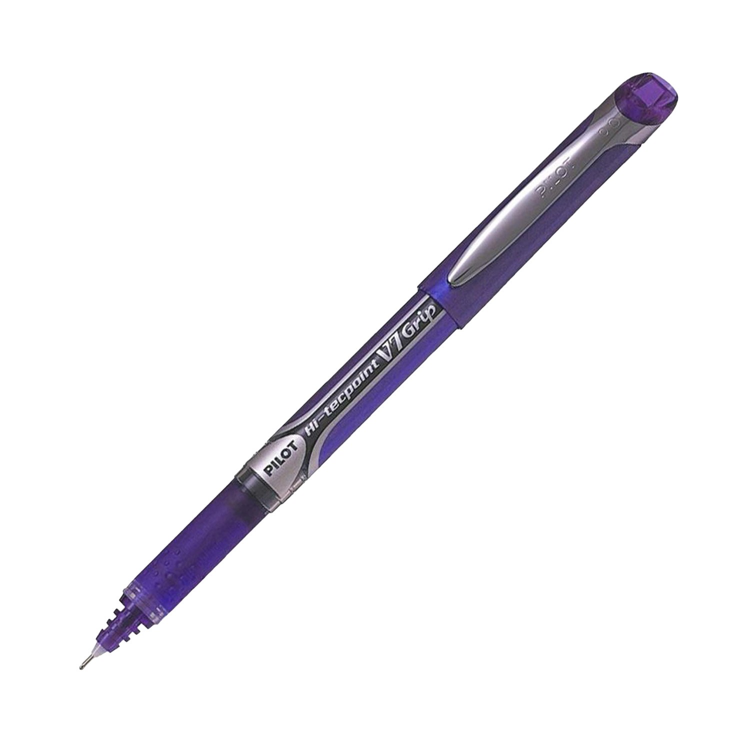 Pilot V7 Grip Hi-Tecpoint 0.7 mm İğne Uçlu Roller Kalem - Mor
