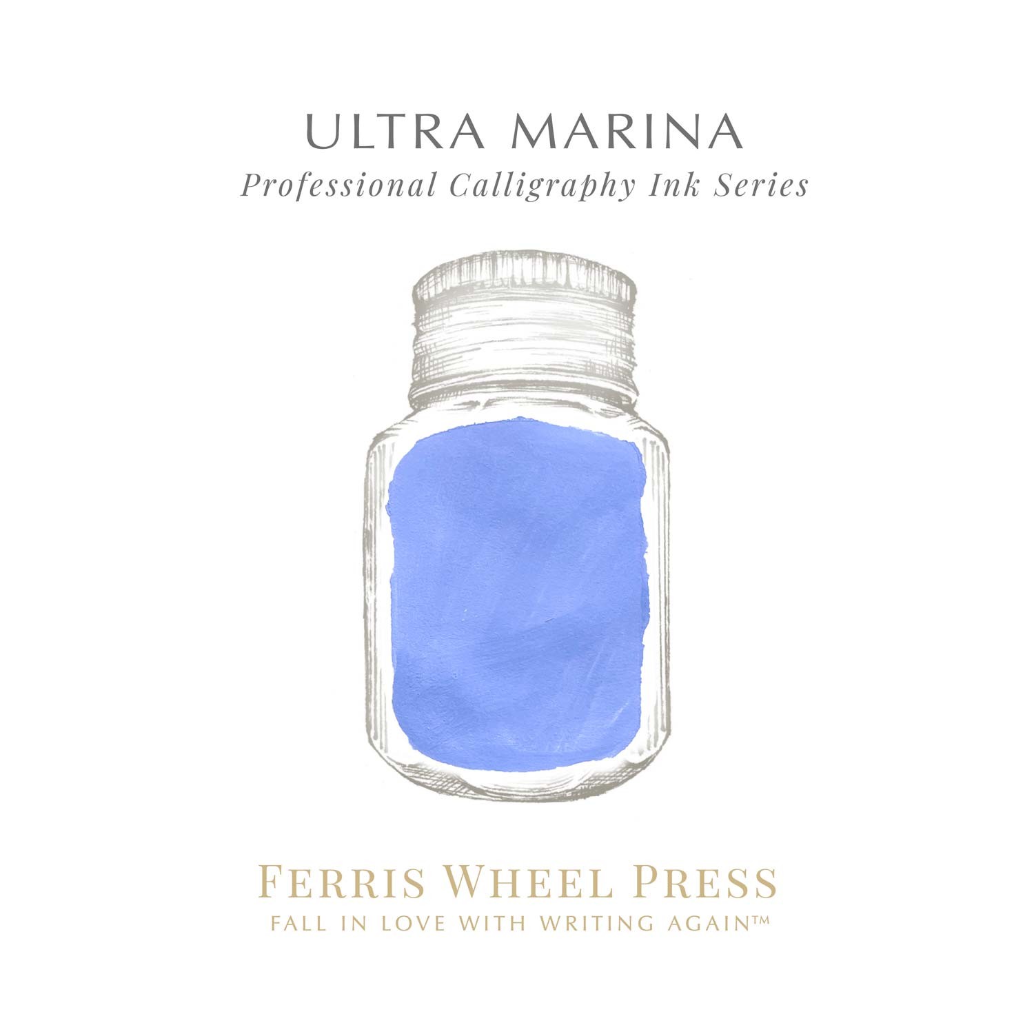Ferris Wheel Press Ultra Marina Şişe Mürekkep - 28 ml