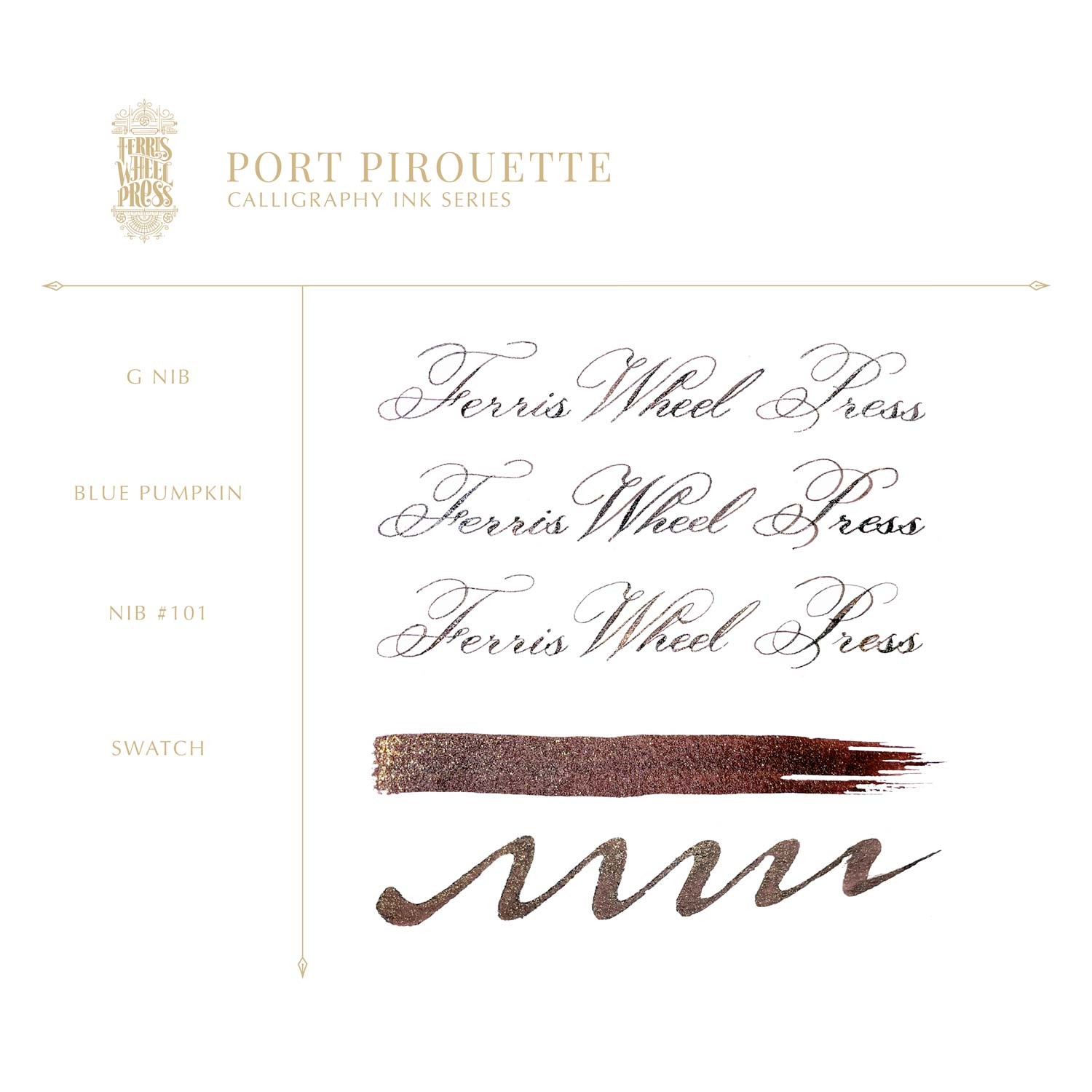 Ferris Wheel Press Port Pirouette Şişe Mürekkep - 28 ml