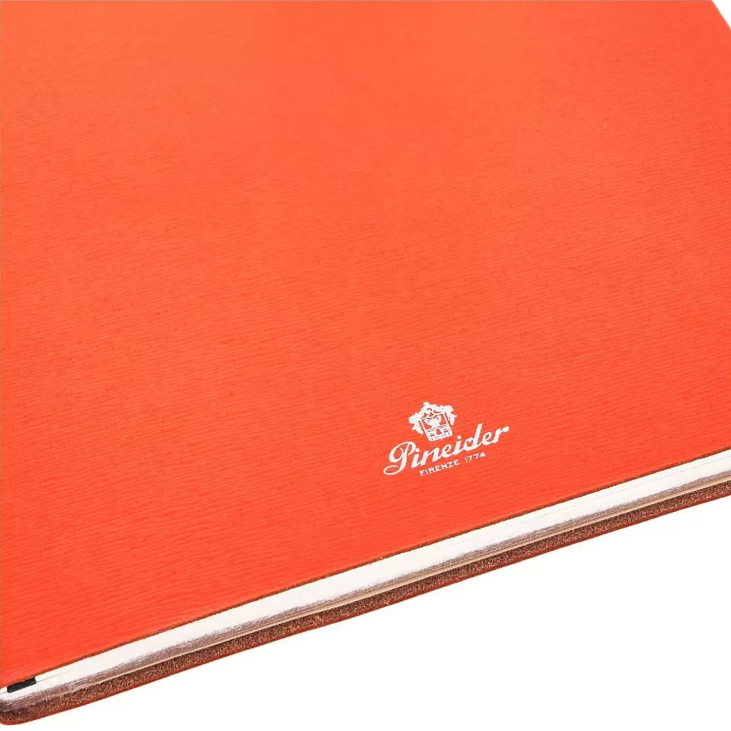 Pineider Milano 9 x 14 cm Defter - Papaya