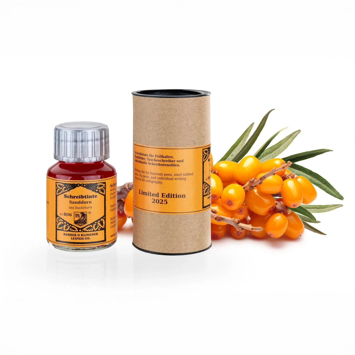 Rohrer & Klingner Sanddorn Şişe Mürekkep - Limited Edition 2025 - 50 ml
