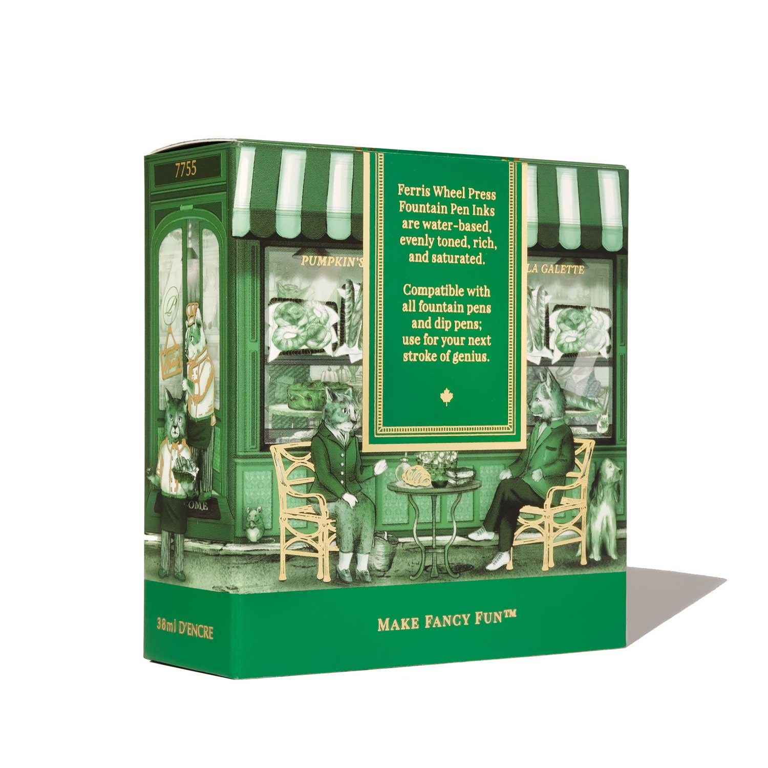 Ferris Wheel Press Catnip Cafe Şişe Mürekkep - 38 ml