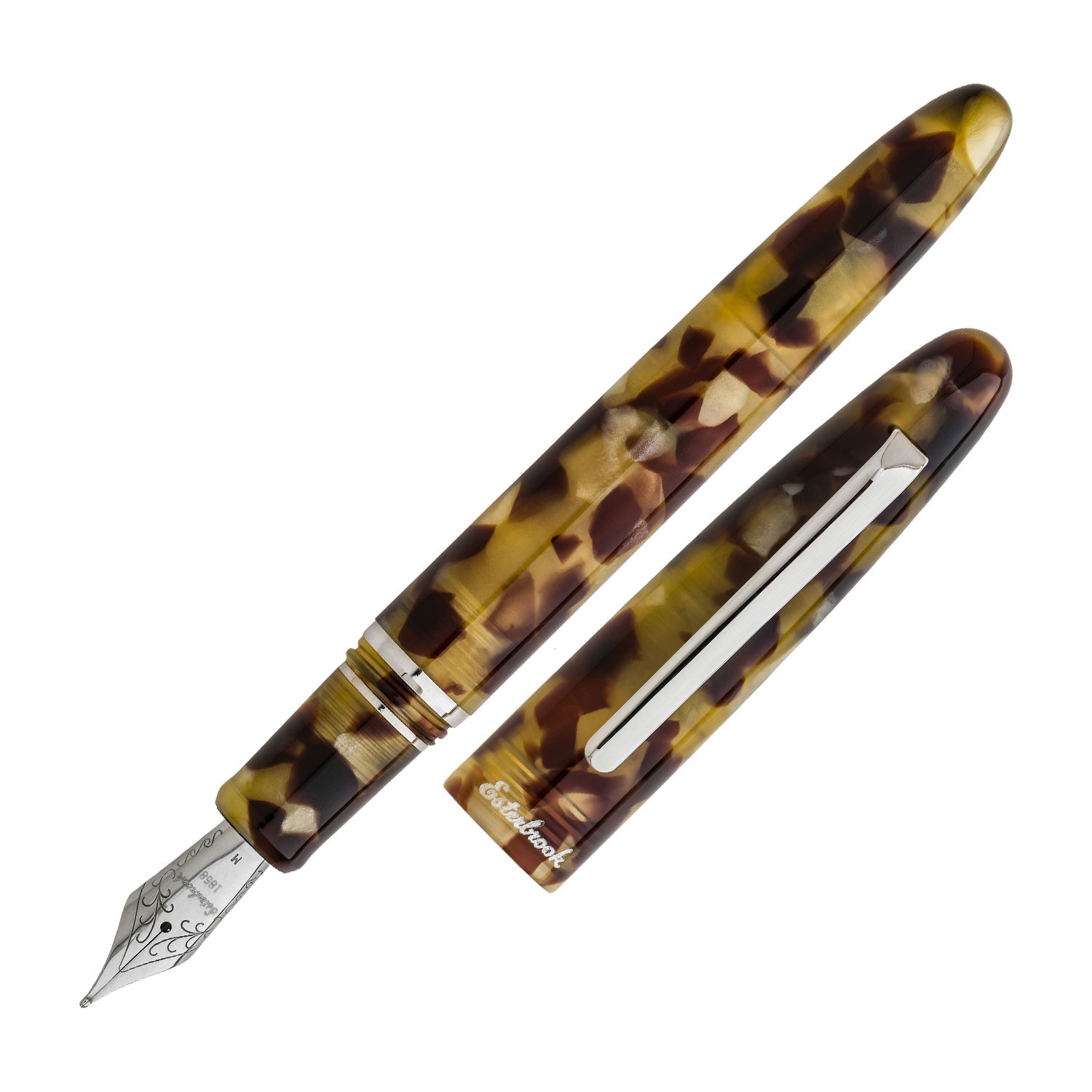 Esterbrook Estie Tortoise Palladium Dolma Kalem
