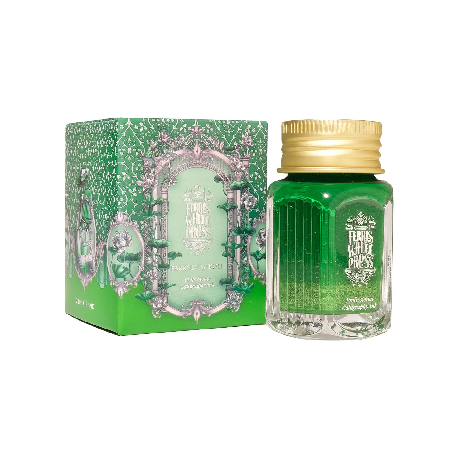 Ferris Wheel Press Parkside Stroll Kaligrafi Şişe Mürekkep - 28 ml