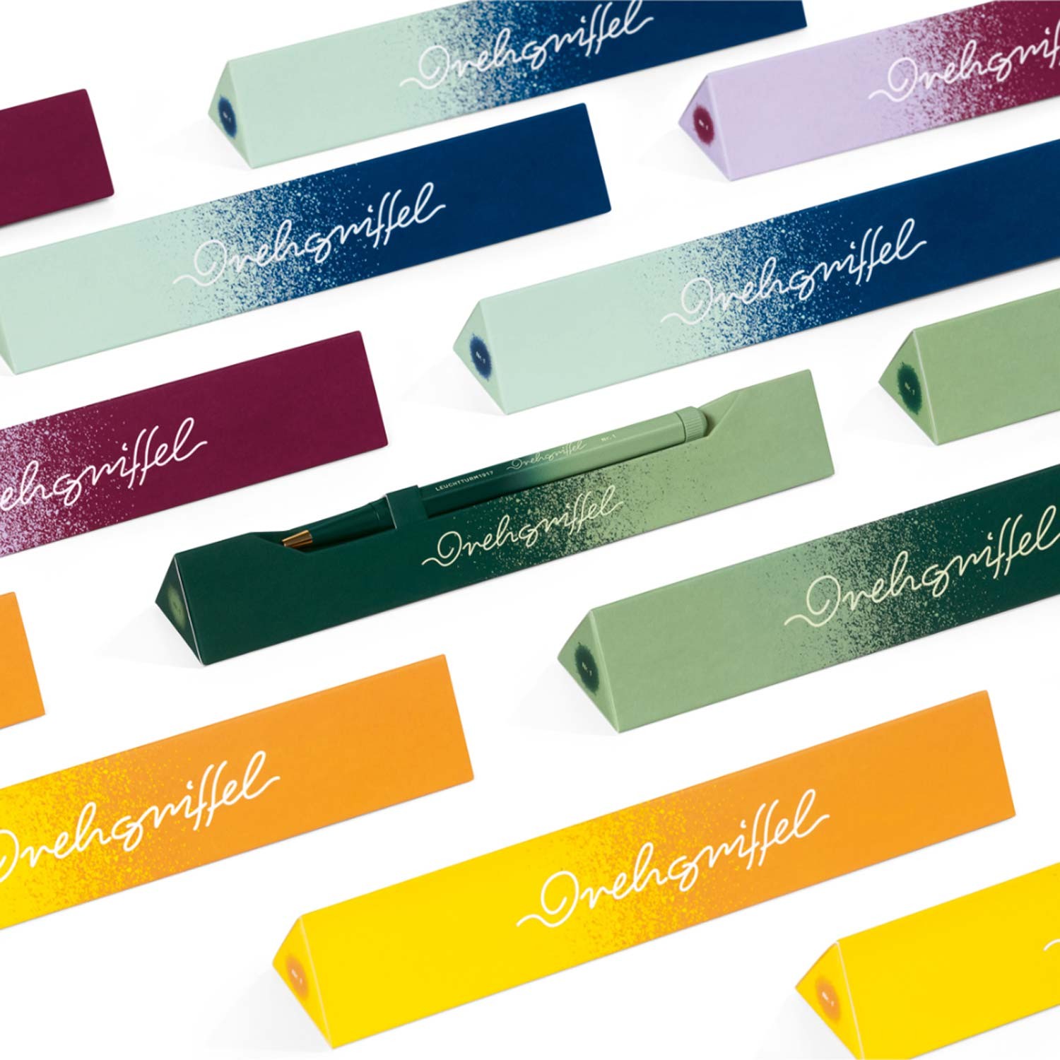 Leuchtturm1917 Gradient Serisi Drehgriffel Nr. 1 Tükenmez Kalem - Forest Green/Sage