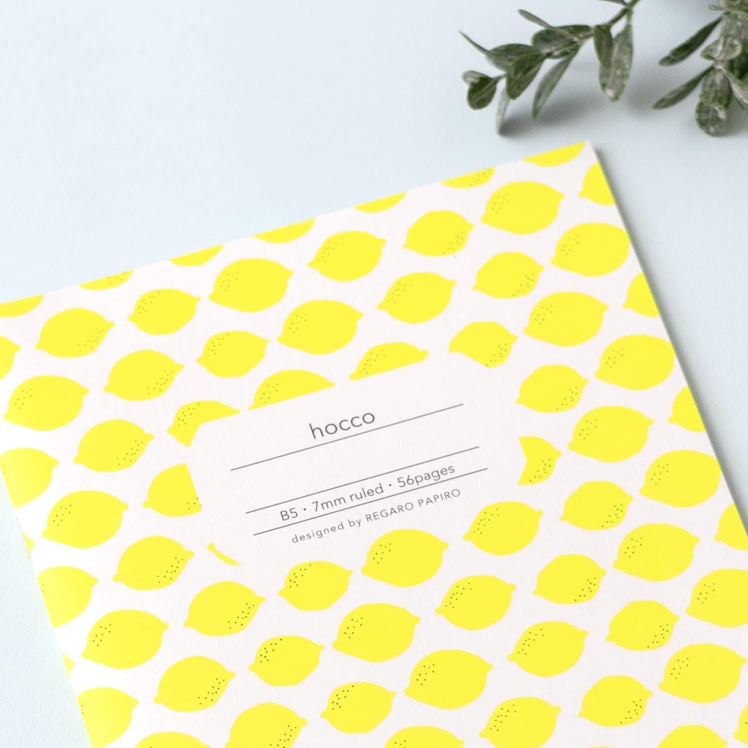 Apica Hocco A7 Çizgili Defter - Limon