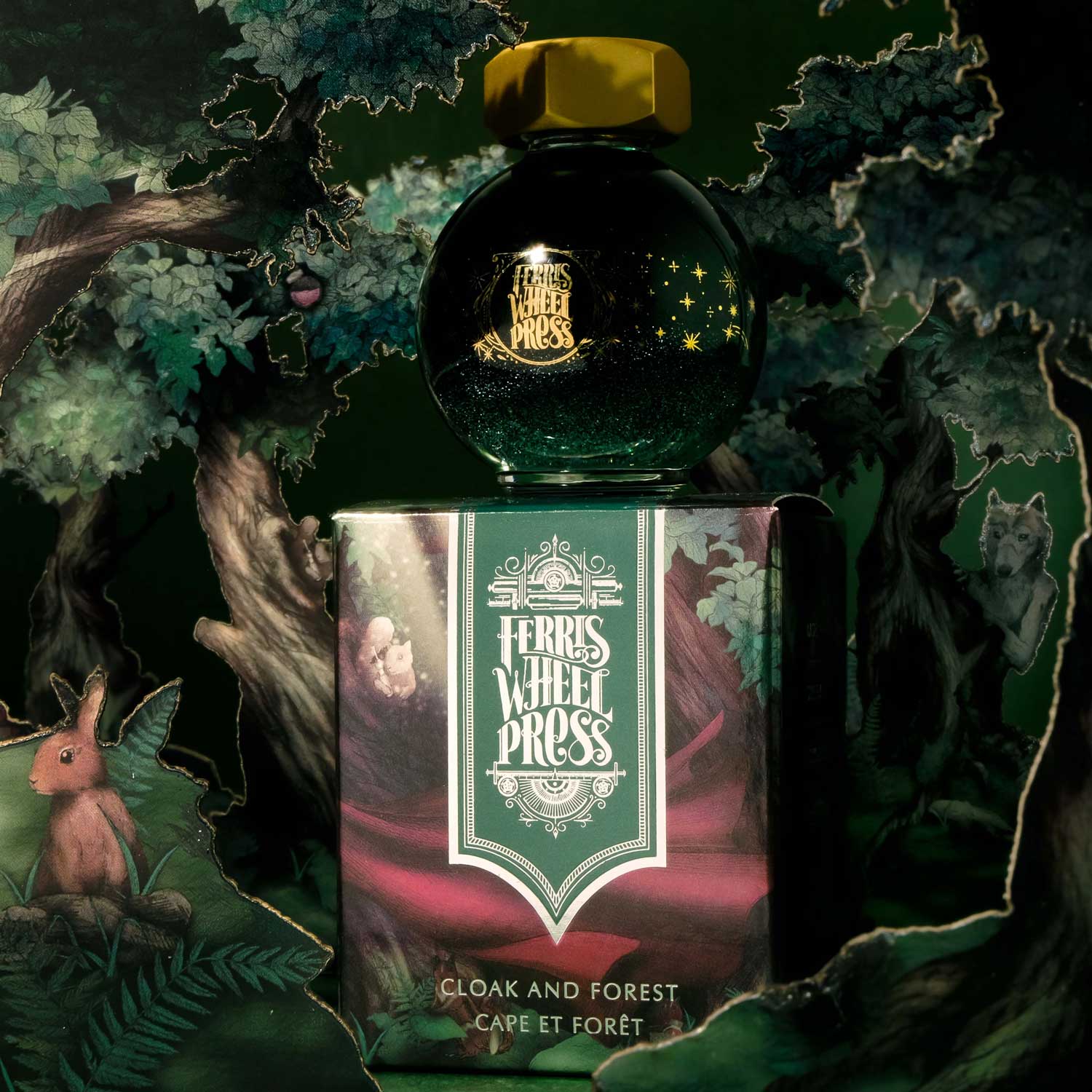 Ferris Wheel Press Cloak And Forest Şişe Mürekkep - 20 ml