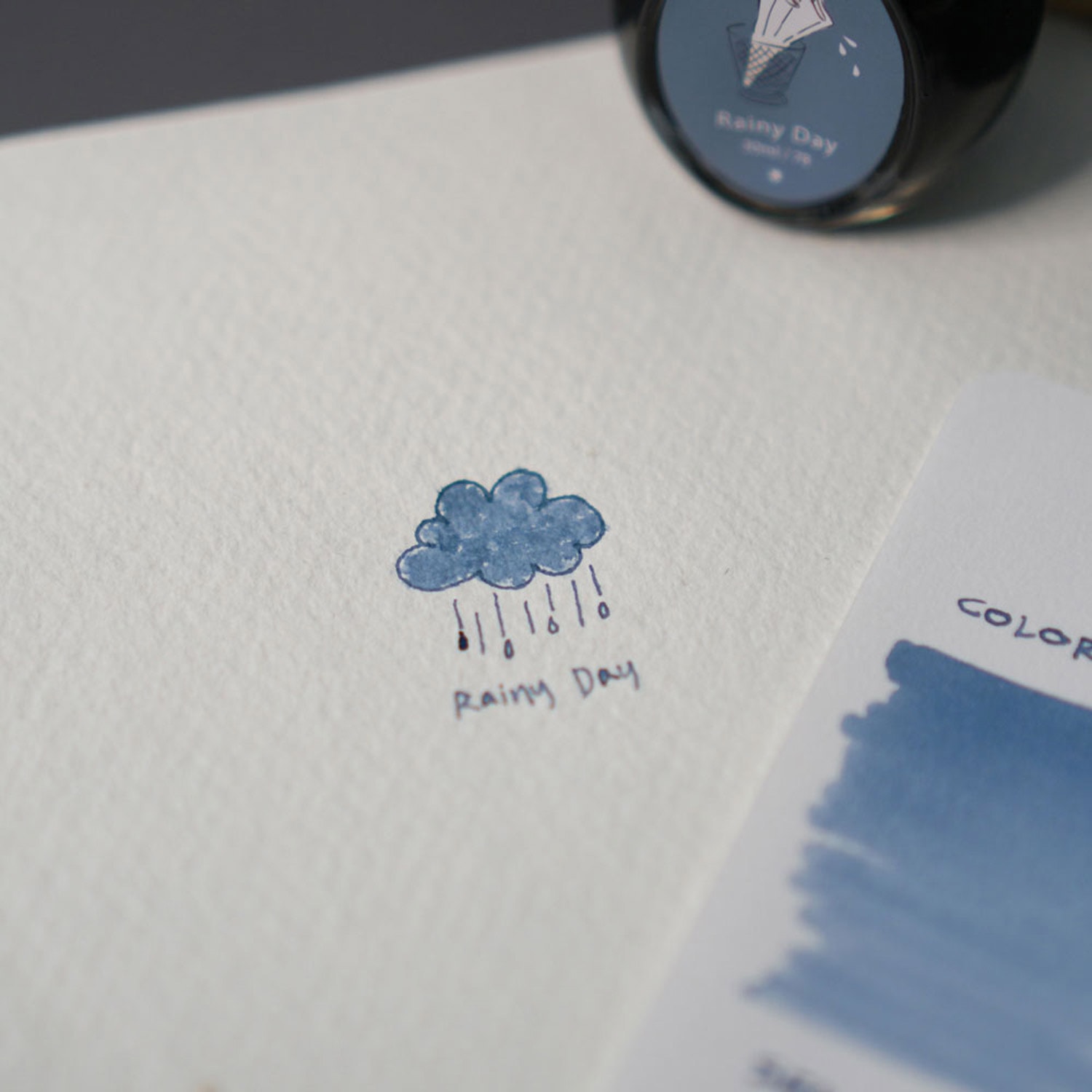 Colorverse No. 78 Rainy Day Glistening Şişe Mürekkep - 30 ml